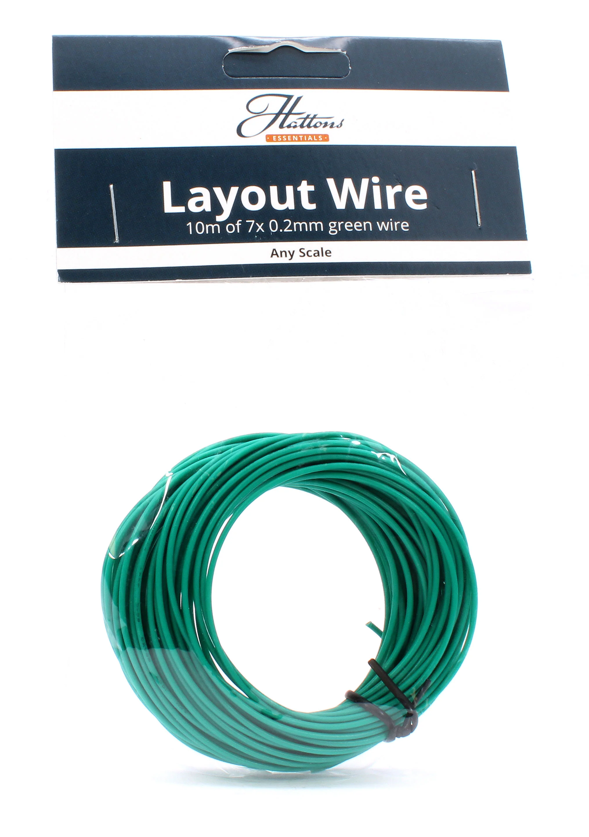 Hattons Essentials 10m of 7x0.2mm Layout Wire (Green) - Image 2