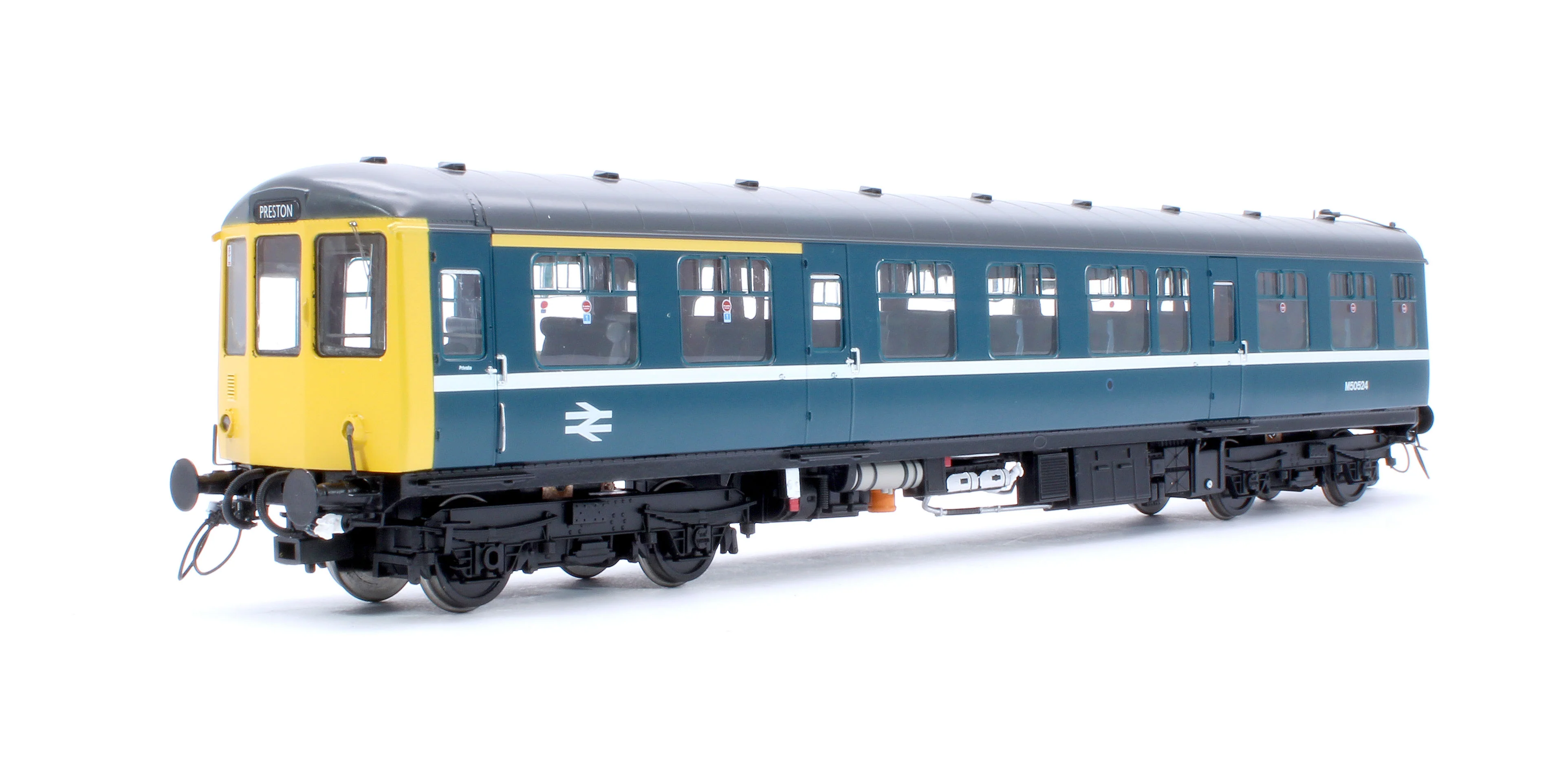 1454 Class 104 3 Car DMU M50472/M59180/M50524 BR Blue Blackpool - Image 9