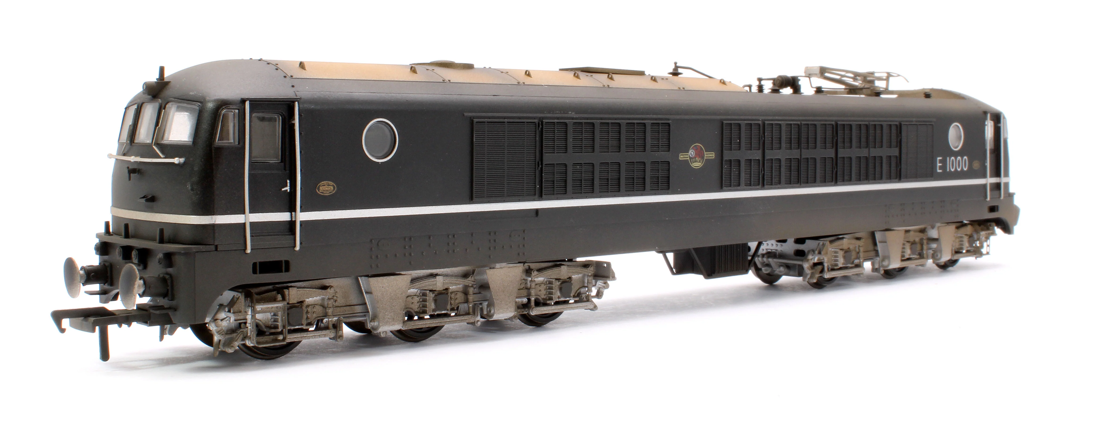 Custom Weathered BR Class 80 E1000 (Rebuilt 18100 Gas Turbine) Electric Locomotive in BR Black (Late Crest) - Image 3
