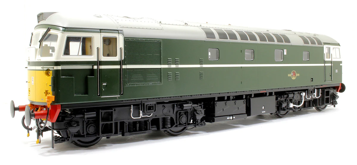 Class 26 BR Green (Unnumbered) with Small Yellow Panel Diesel Locomotive - Image 3