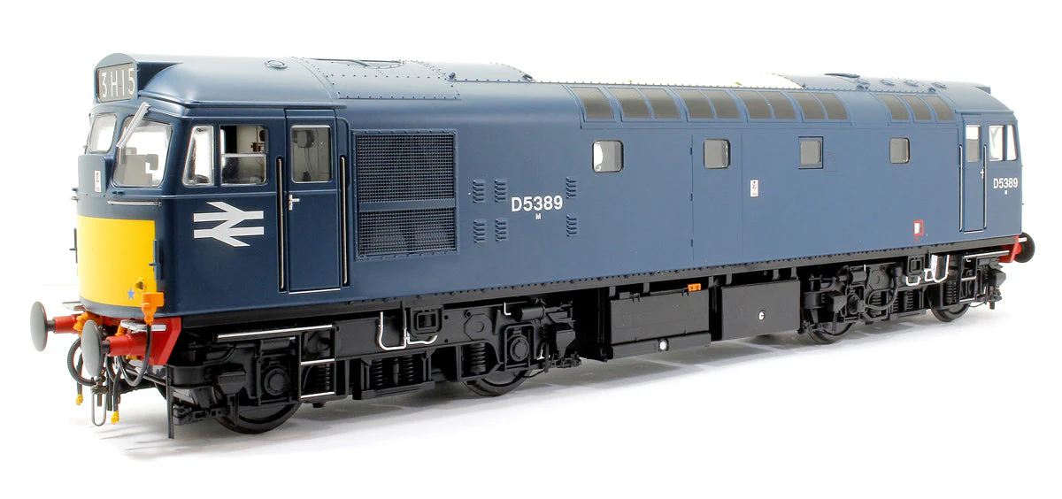 Pre-Owned Class 27 BR early blue D5389 (small yellow panels) Diesel Locomotive - Image 3
