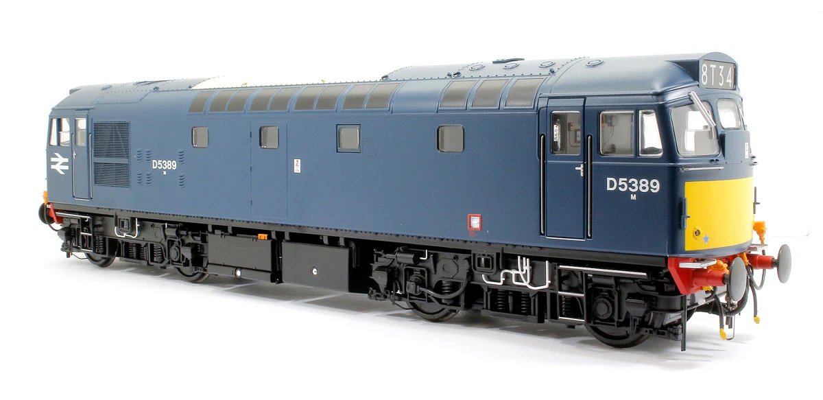 Pre-Owned Class 27 BR early blue D5389 (small yellow panels) Diesel Locomotive - Image 4