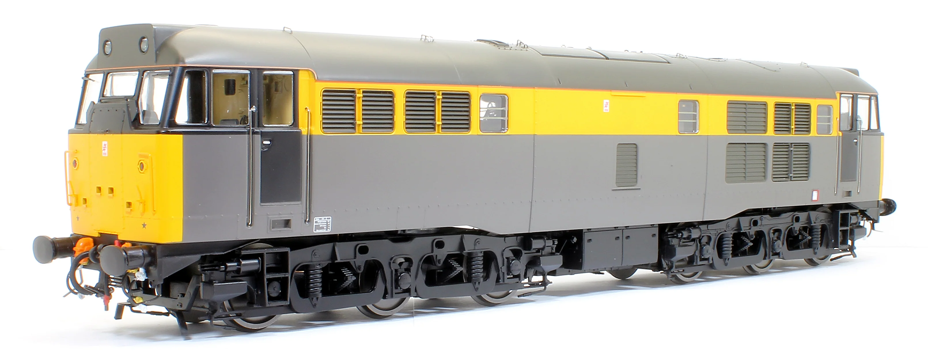 Class 31/1 BR Civil Engineers grey/yellow Diesel Locomotive - Image 5