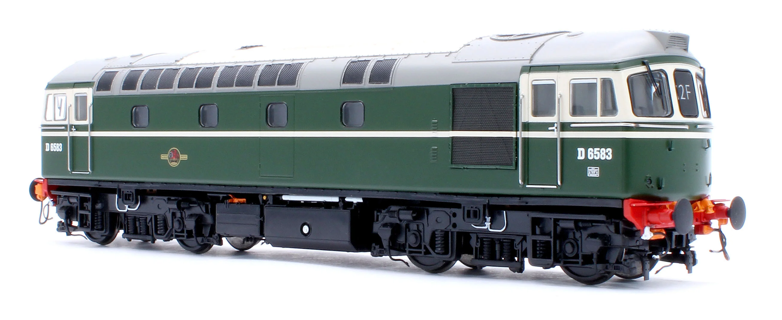 Class 33/0 BR Green BRCW Type 3 No.D6583 Diesel Locomotive - DCC Sound - Image 3