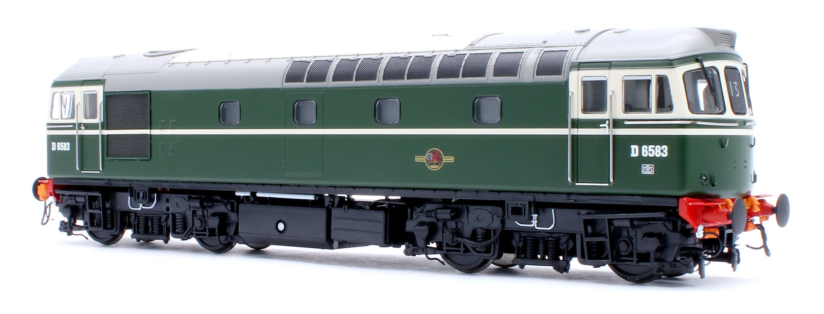 Class 33/0 BR Green BRCW Type 3 No.D6583 Diesel Locomotive - DCC Sound - Image 5