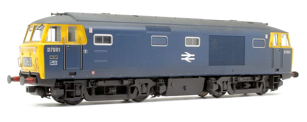 Pre-Owned 3536 Class 35 BR 'Hymek' Blue FYE D7081 Diesel Locomotive - Weathered
