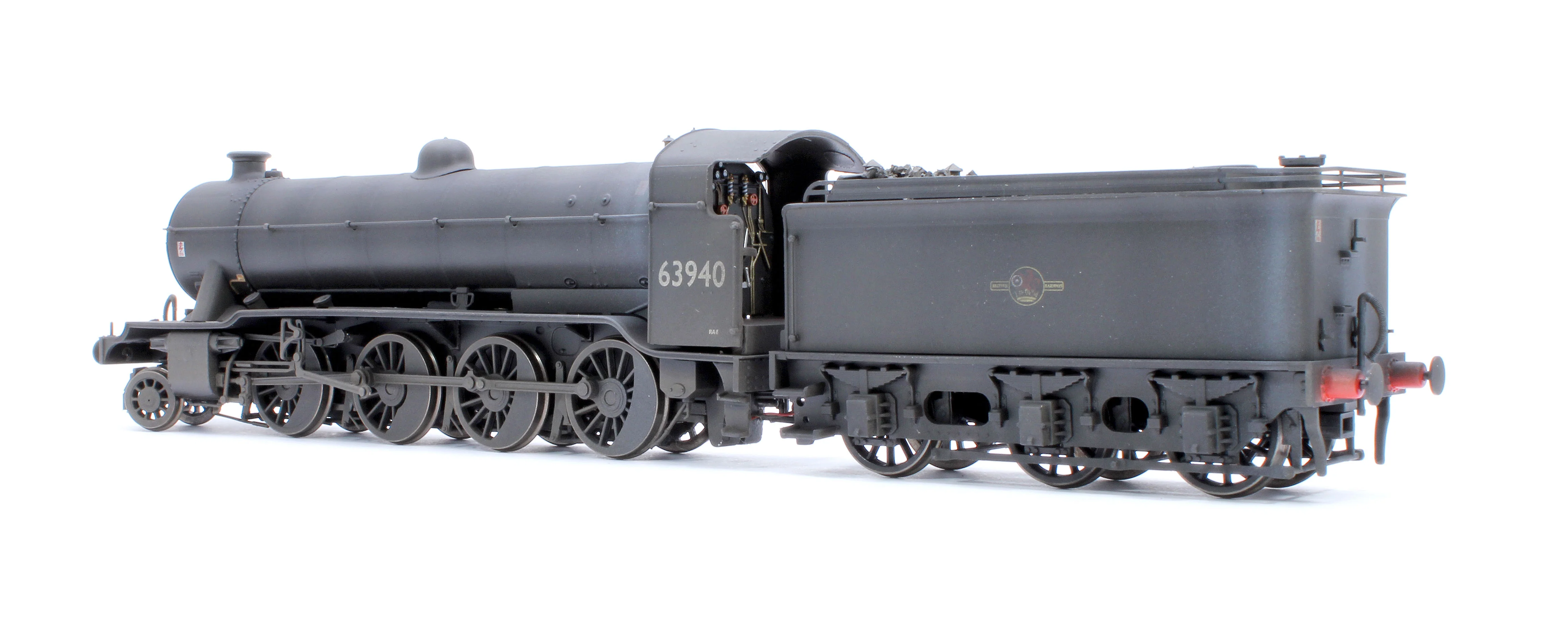 Custom Weathered Class O2/2 'Tango' BR Late Crest No.63940 (GN Cab/Tender) Steam Locomotive - Image 3