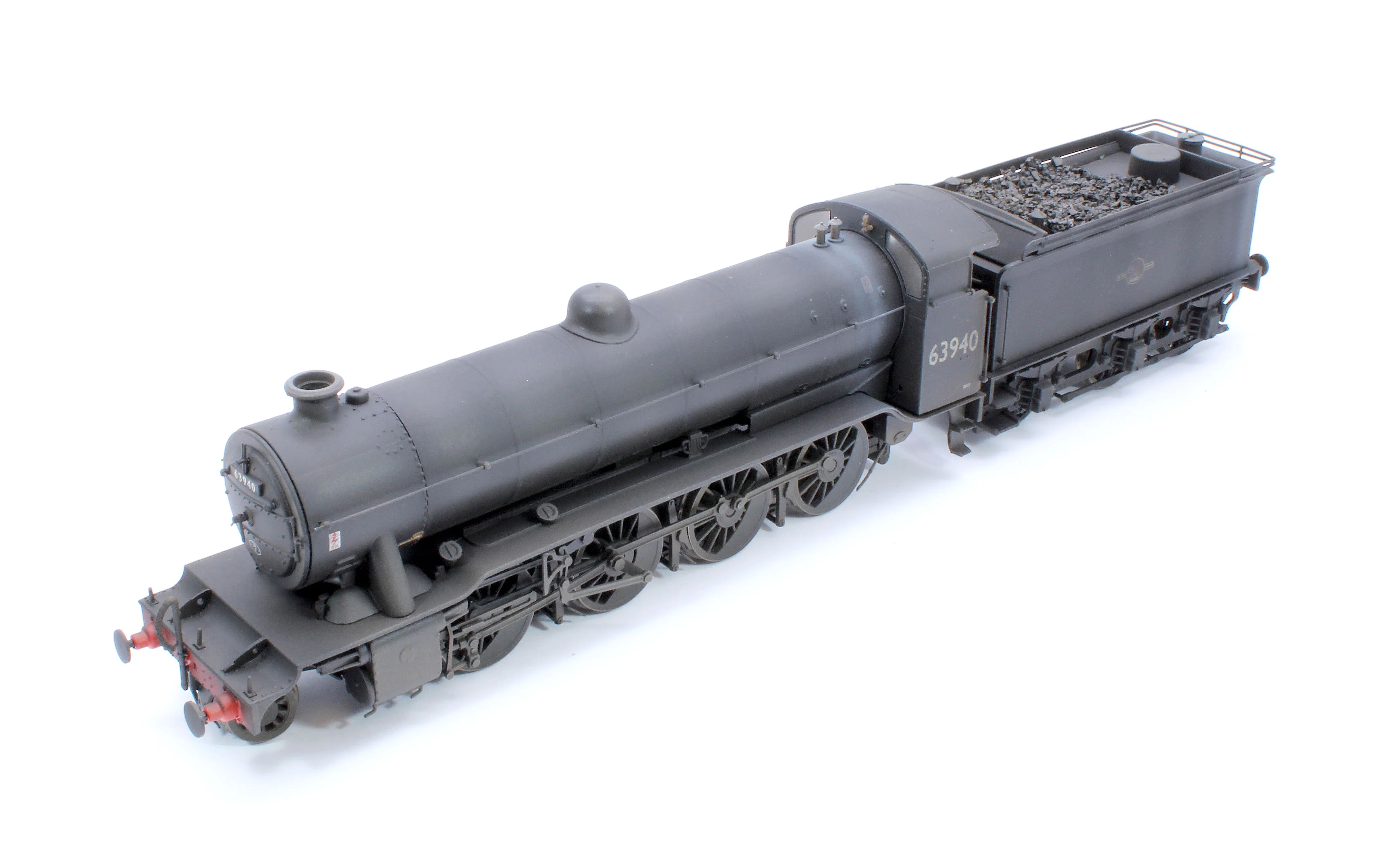 Custom Weathered Class O2/2 'Tango' BR Late Crest No.63940 (GN Cab/Tender) Steam Locomotive - Image 9