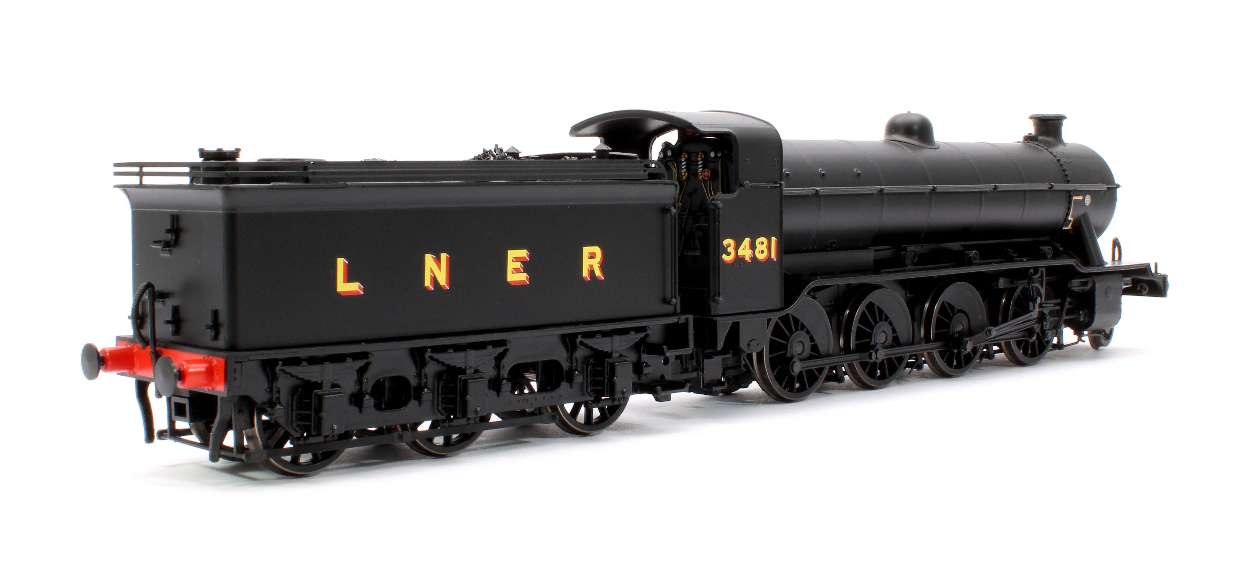 3931 Class O2/1 'Tango' LNER Black No.3481 (GN High Cab/Tender) Steam Locomotive - Image 3