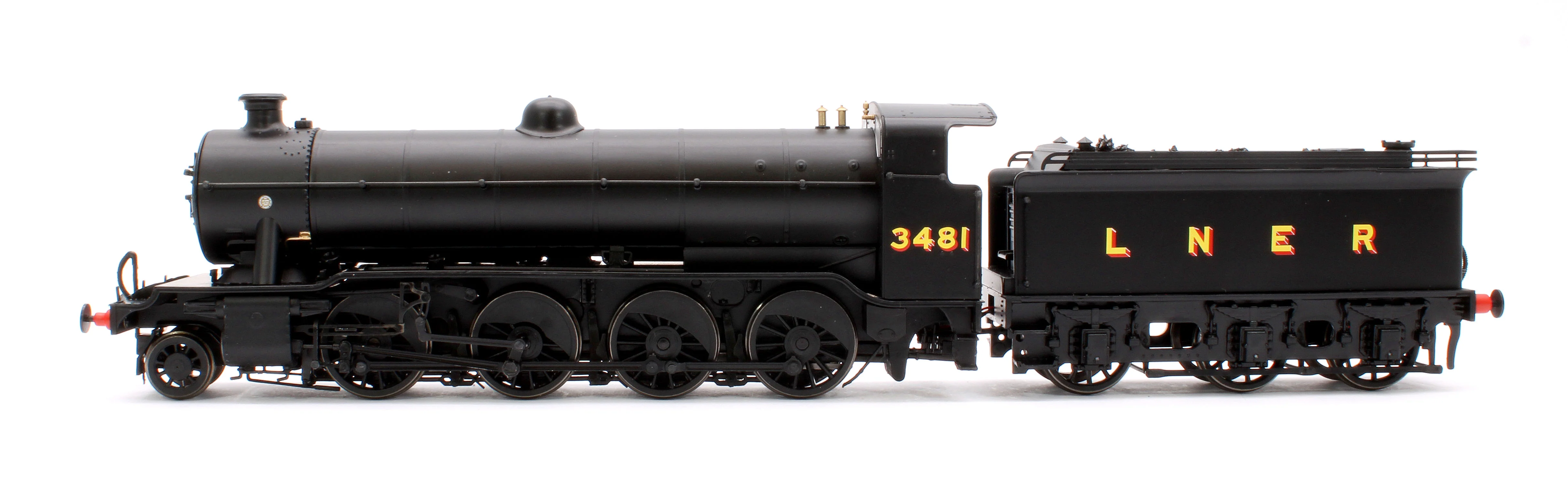 3931 Class O2/1 'Tango' LNER Black No.3481 (GN High Cab/Tender) Steam Locomotive - Image 5
