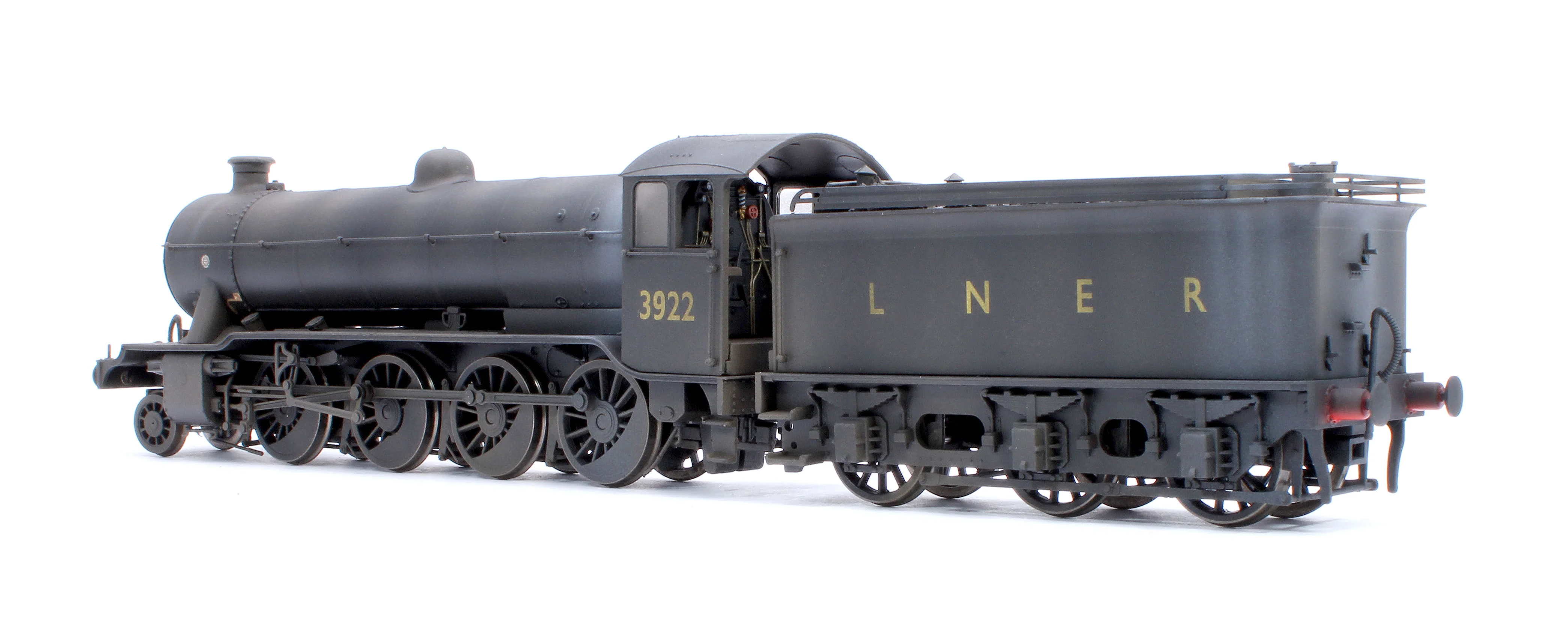 Custom Weathered Class O2/1 'Tango' LNER Post-War Black No.3481 (LNER Cab/GN Tender) Steam Locomotive - Image 3