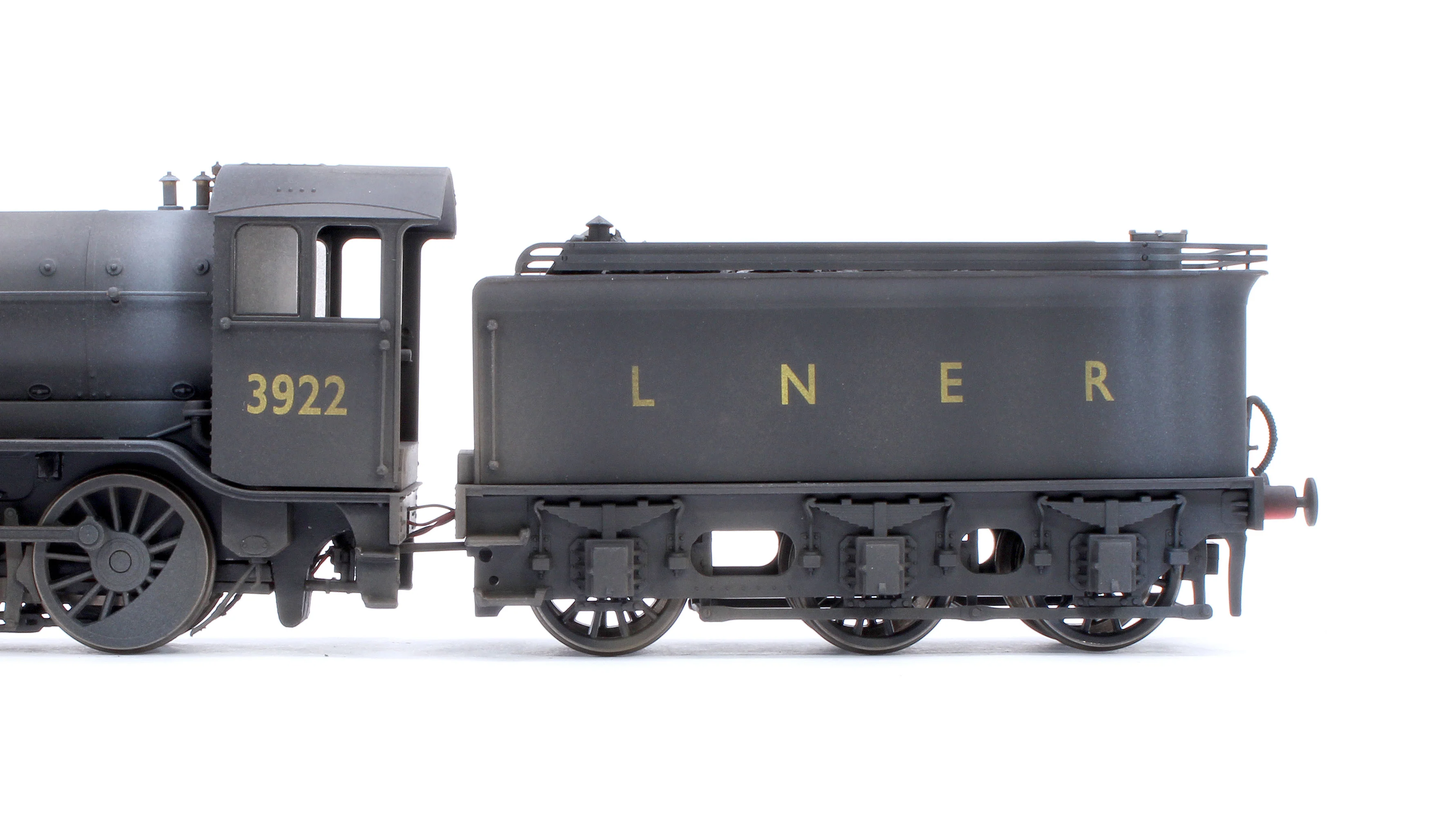 Custom Weathered Class O2/1 'Tango' LNER Post-War Black No.3481 (LNER Cab/GN Tender) Steam Locomotive - Image 8