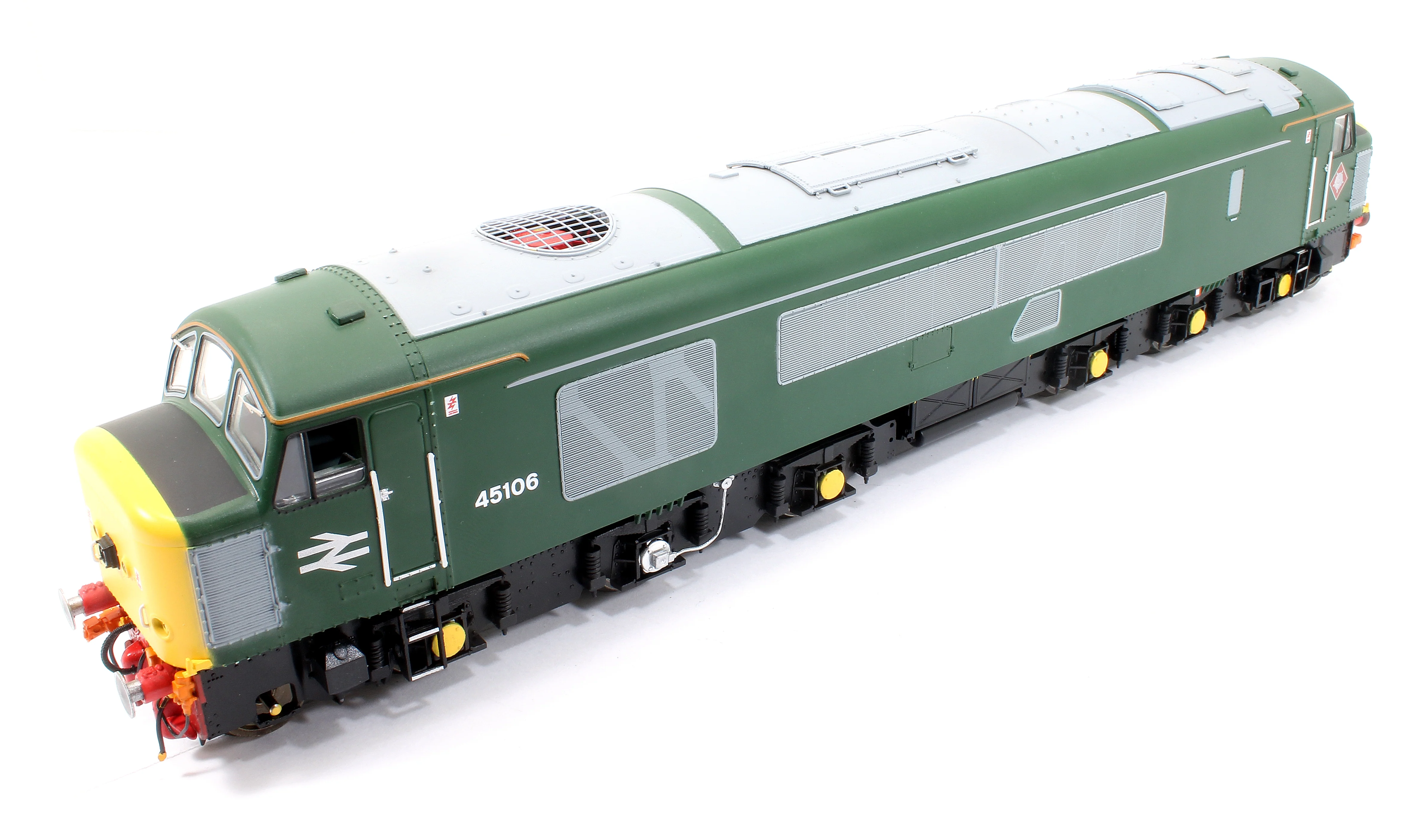 Class 45/1 45106 BR 'Railtour' Green with Full Yellow Ends, Tinsley Diamond plaques and square headlight Diesel Locomotive - Image 10