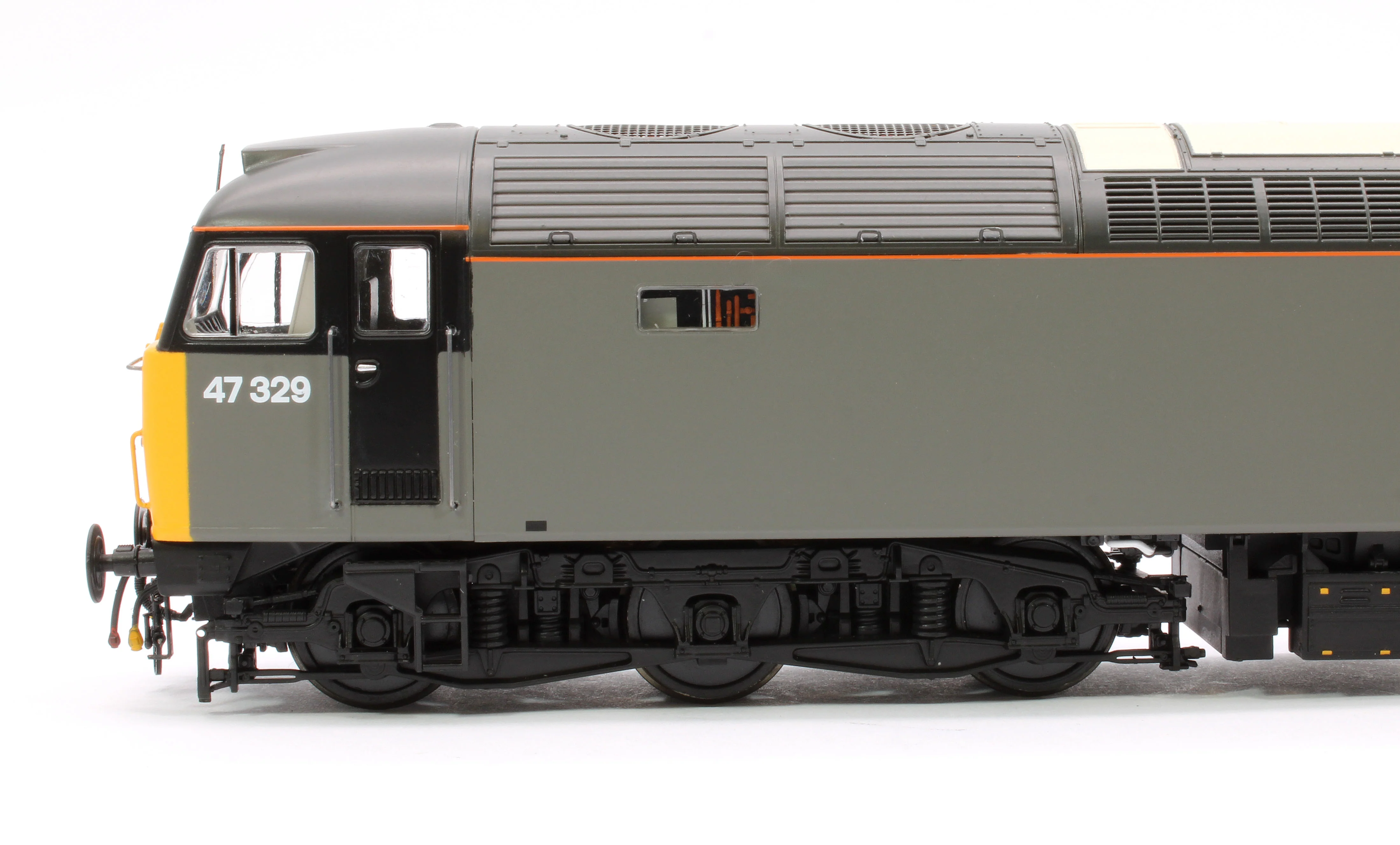 4725 Class 47 329 Departmental General Grey Diesel Locomotive - Image 6