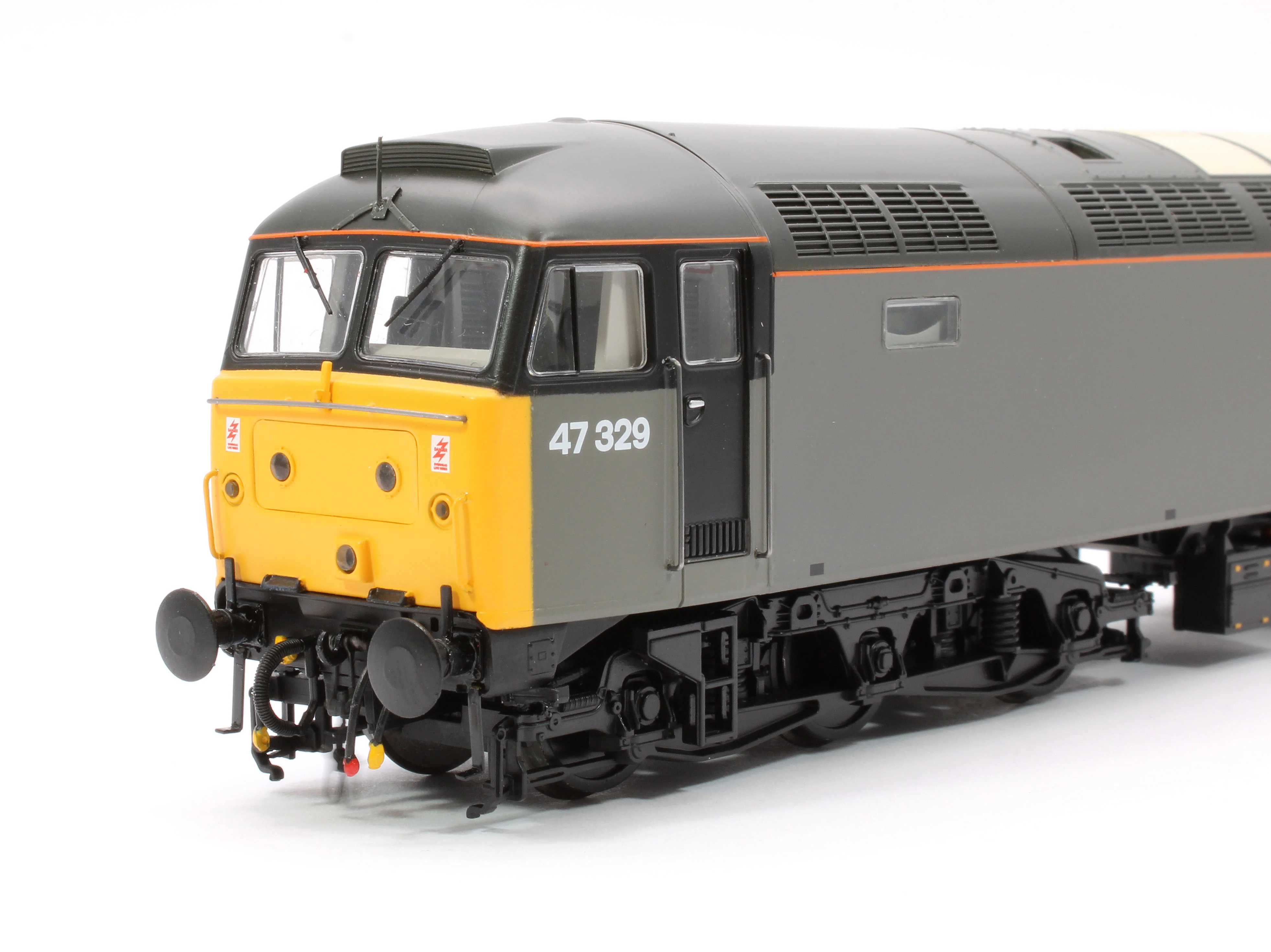 4725 Class 47 329 Departmental General Grey Diesel Locomotive - Image 8
