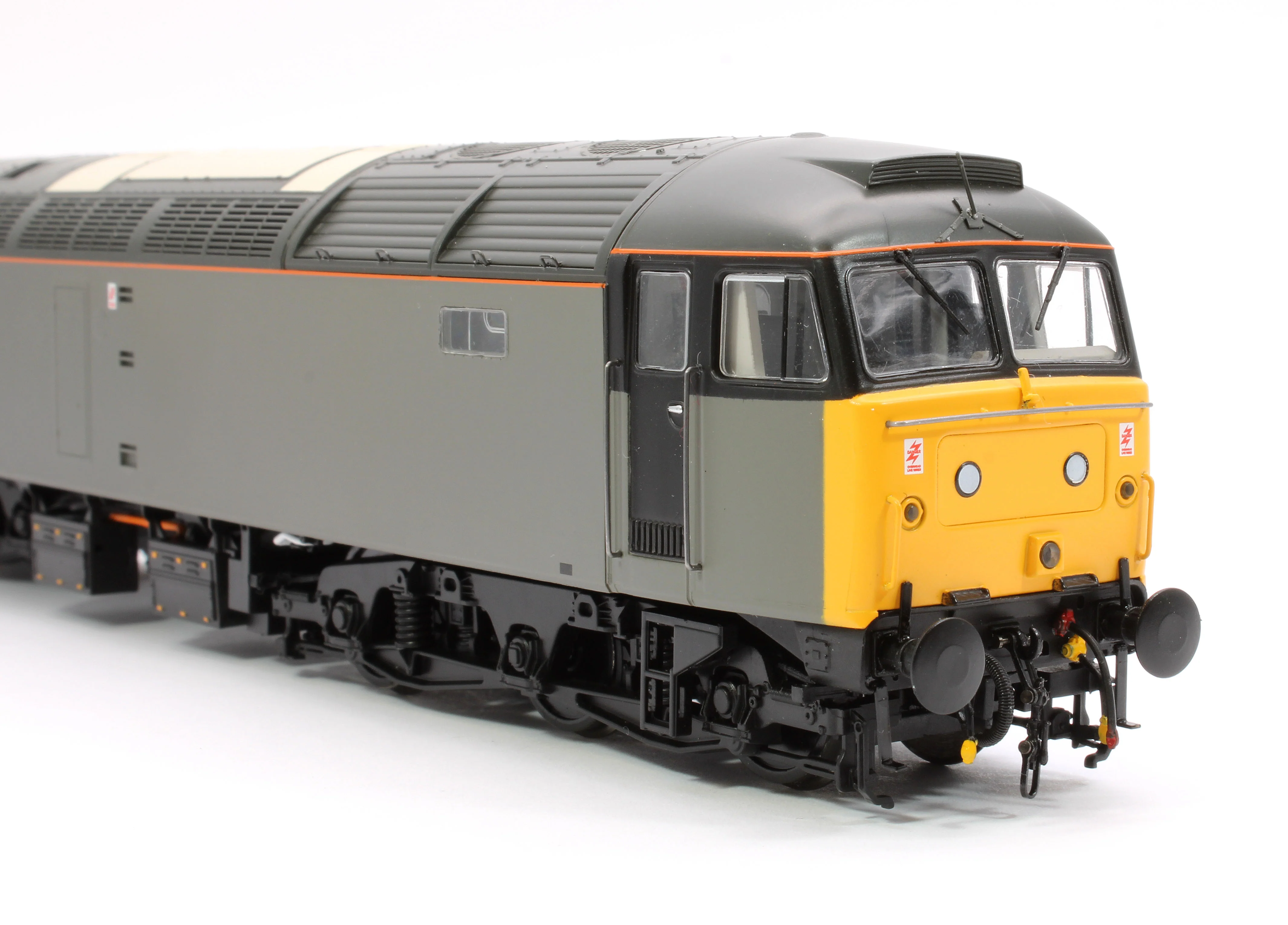 4725 Class 47 329 Departmental General Grey Diesel Locomotive - Image 9