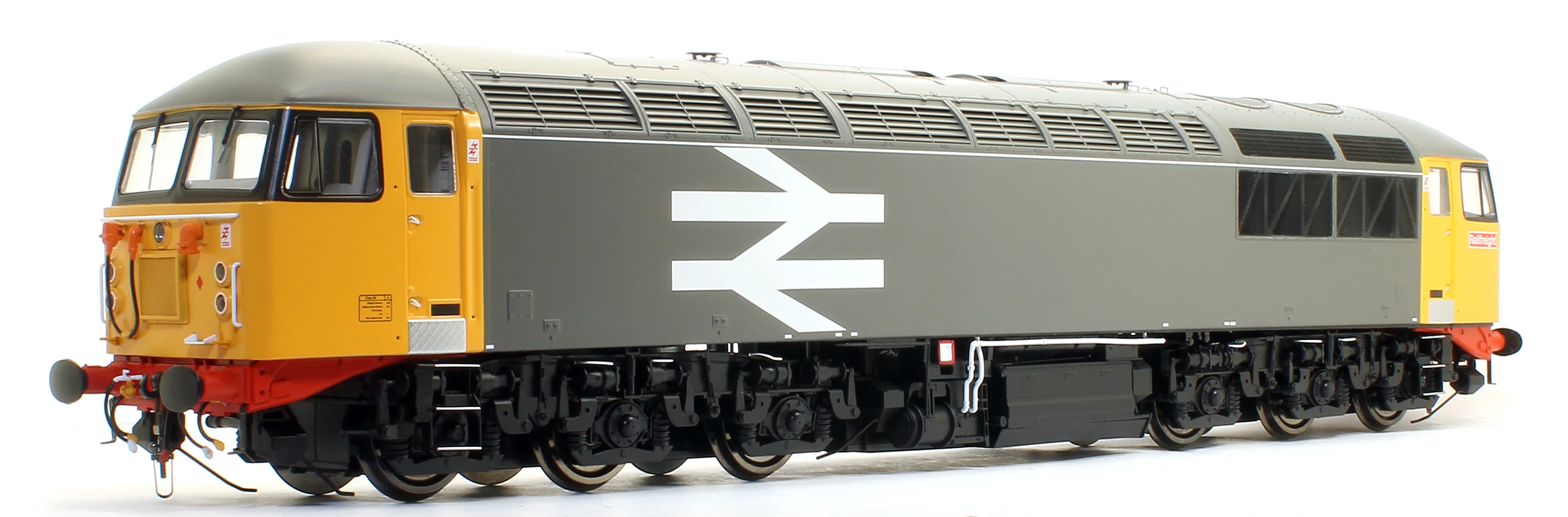 Class 56 Railfreight Large Logo Grey Heavy Freight Diesel Locomotive - Image 3