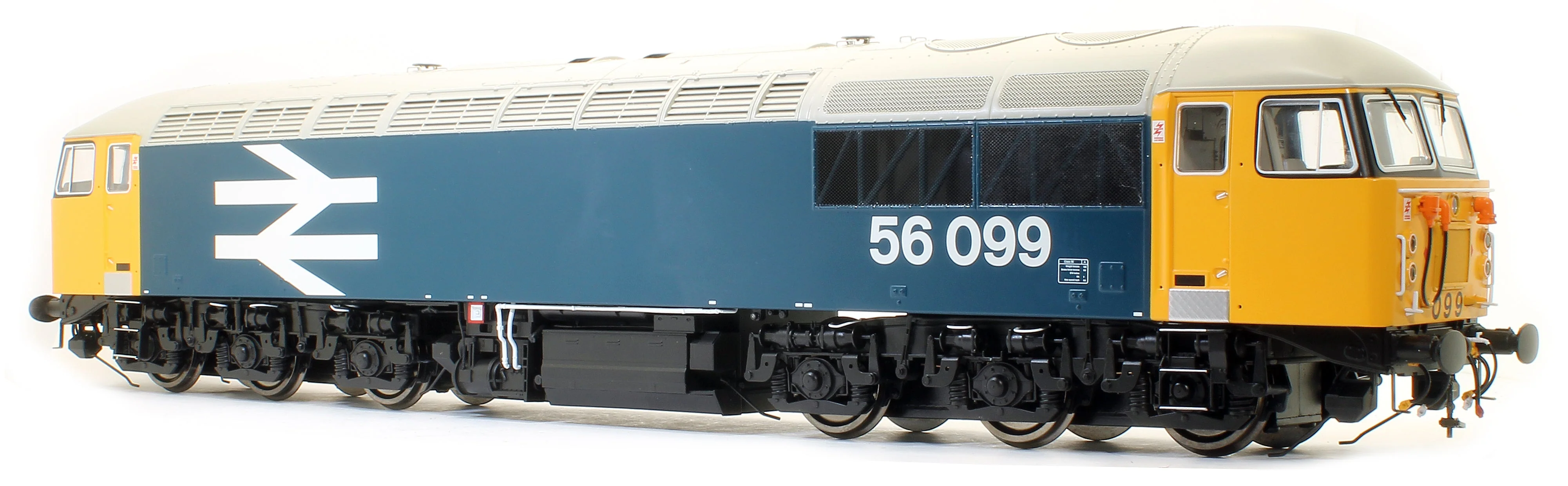Pre-Owned 5608 Class 56 BR large logo blue 56099 'Tinsley embellishments' Diesel Locomotive - Image 2