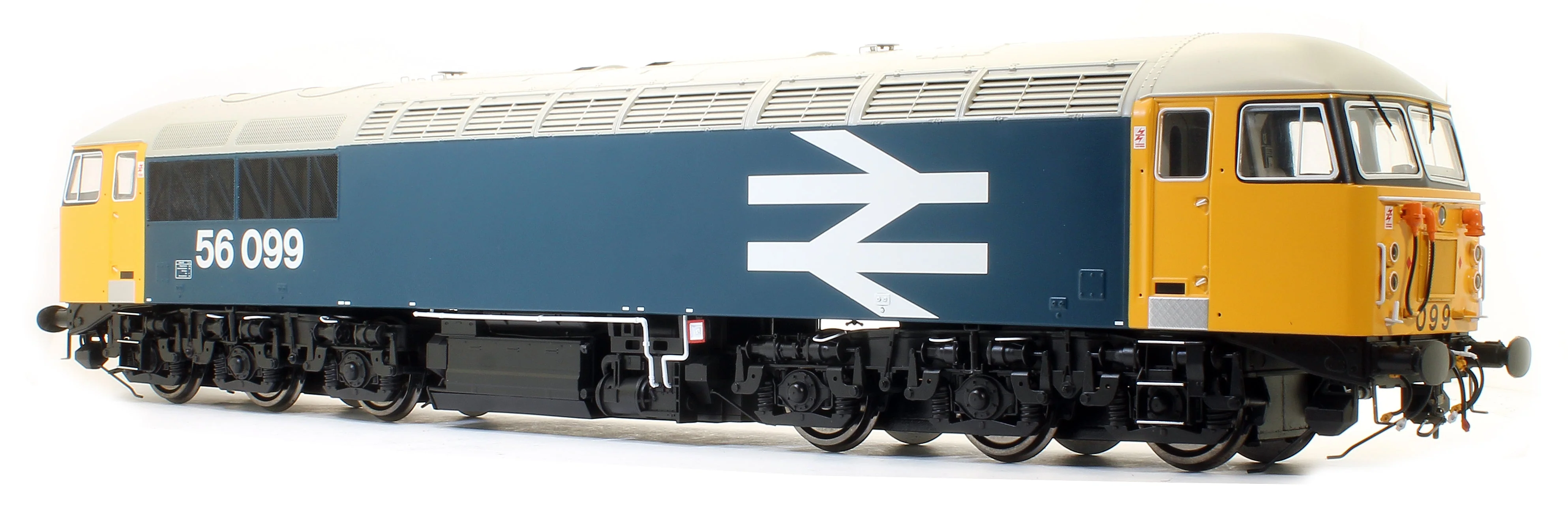 Pre-Owned 5608 Class 56 BR large logo blue 56099 'Tinsley embellishments' Diesel Locomotive - Image 4