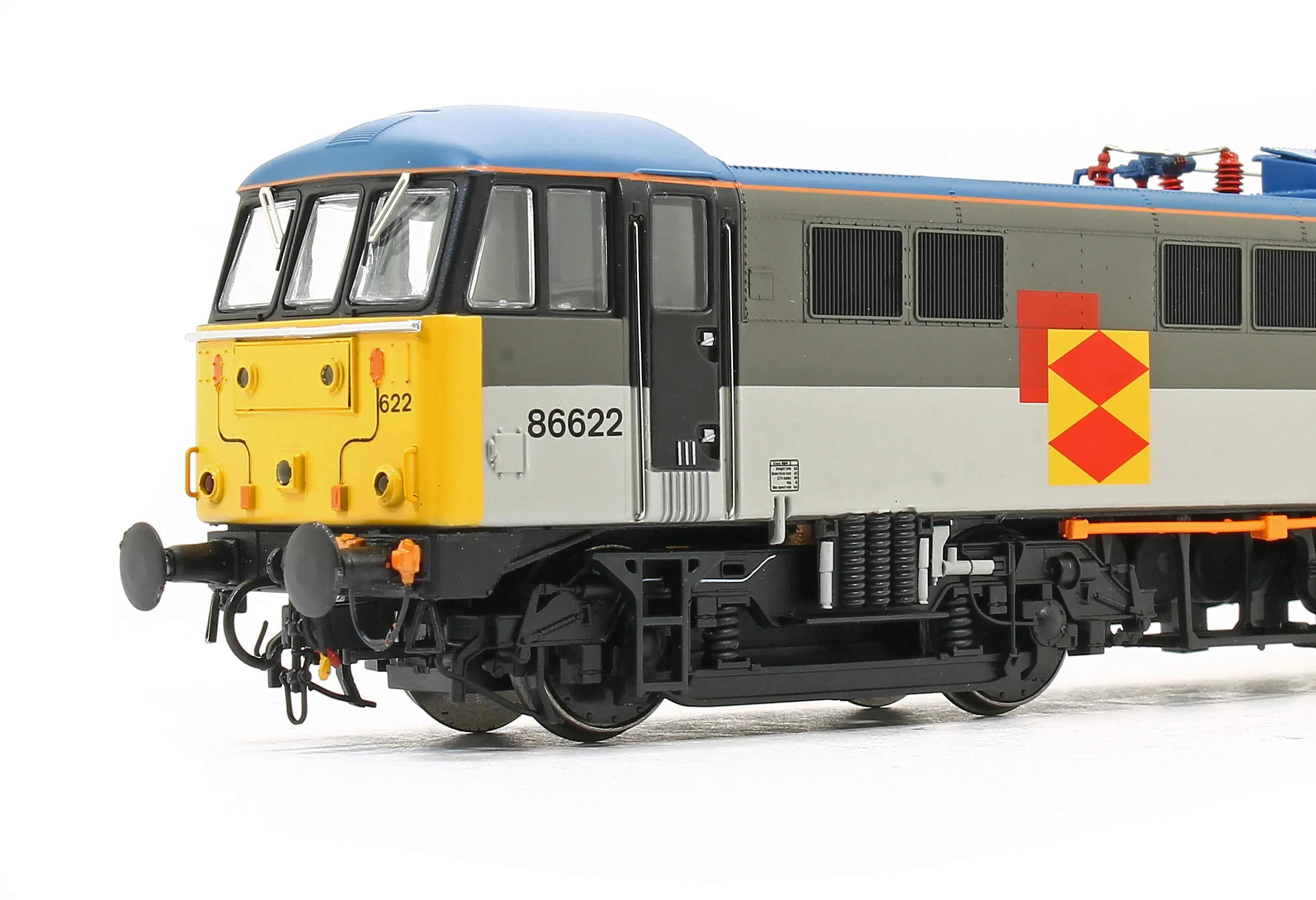 Pre-Owned 8644 Class 86 622 Railfreight Distribution European Grey Electric Locomotive - DCC Fitted - Image 4