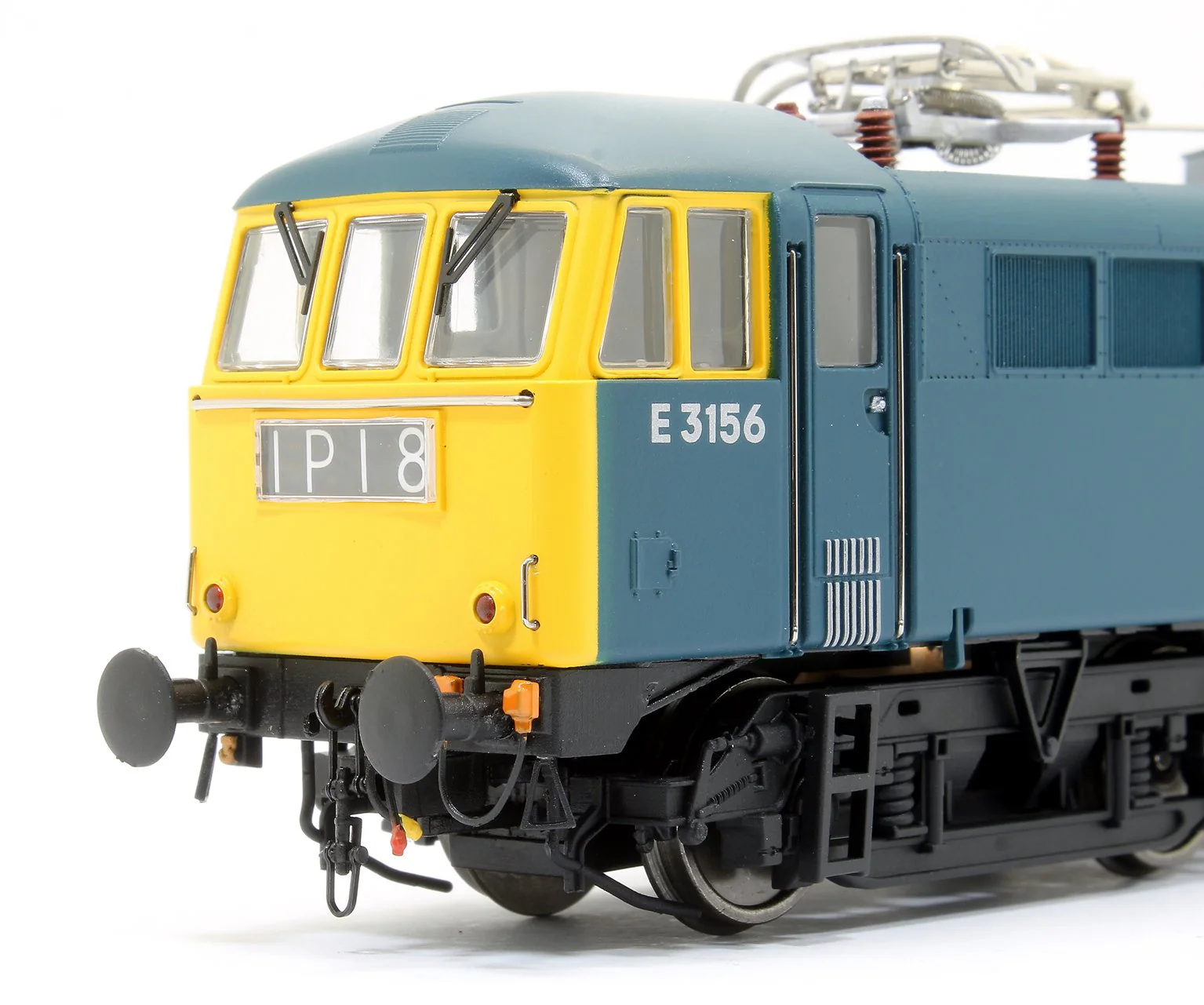 Class 86/0 'AL6' Bo-Bo Electric Locomotive BR Rail Blue E3156 with double arrow logo and full yellow ends - Image 2