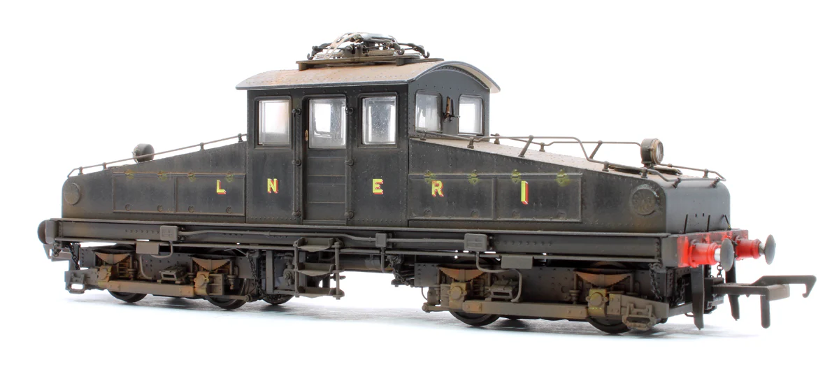 Highly Detail Weathered North Eastern Railway ES1 LNER Unlined Black Bo-Bo Electric Locomotive No.1 - Image 2