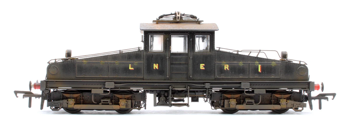 Highly Detail Weathered North Eastern Railway ES1 LNER Unlined Black Bo-Bo Electric Locomotive No.1 - Image 5