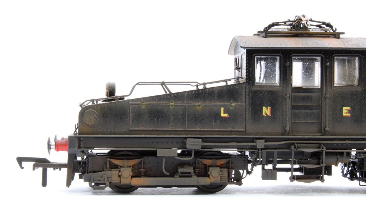 Highly Detail Weathered North Eastern Railway ES1 LNER Unlined Black Bo-Bo Electric Locomotive No.1 - Image 6