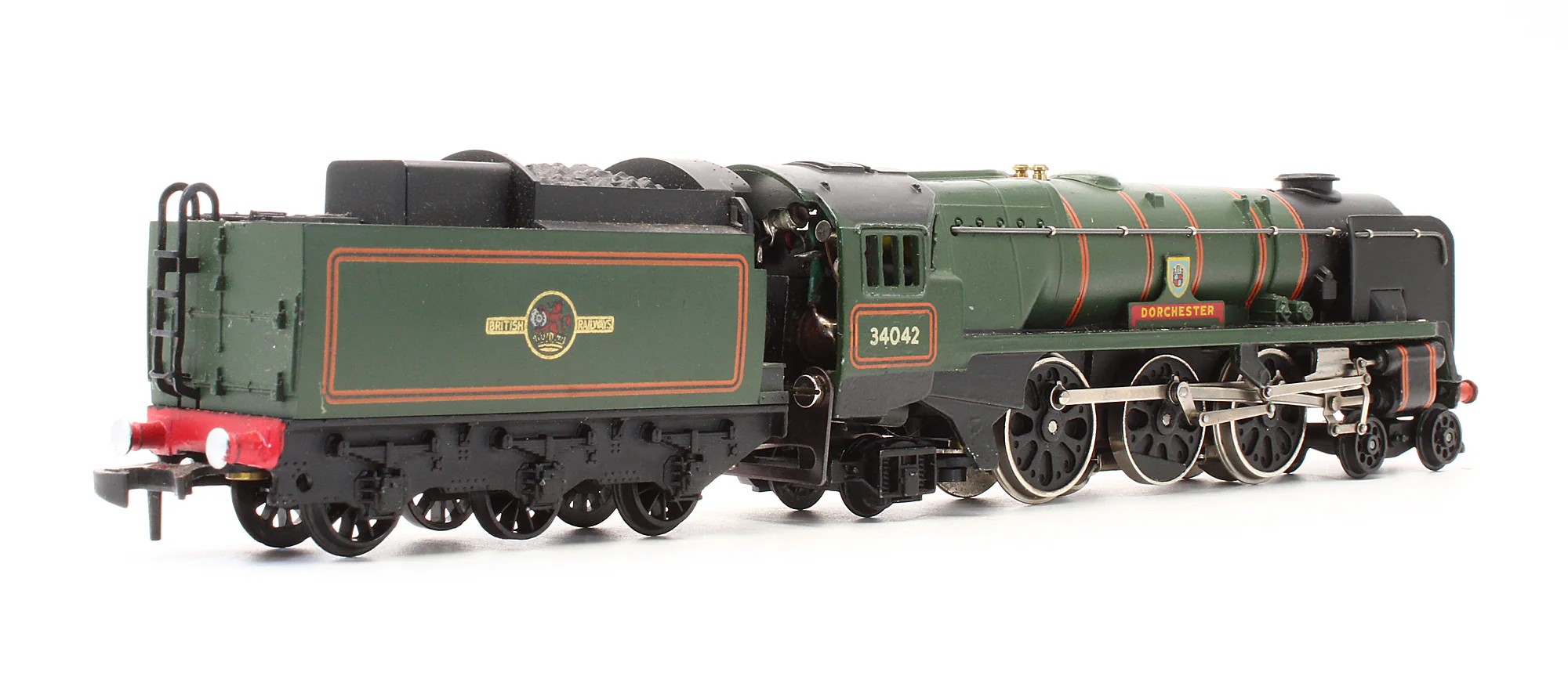 Pre-Owned 3235 BR Green West Country Class 'Dorchester' 34042 Steam Locomotive - 3 Rail - Image 3