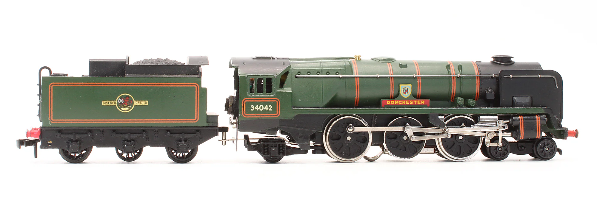 Pre-Owned 3235 BR Green West Country Class 'Dorchester' 34042 Steam Locomotive - 3 Rail - Image 4