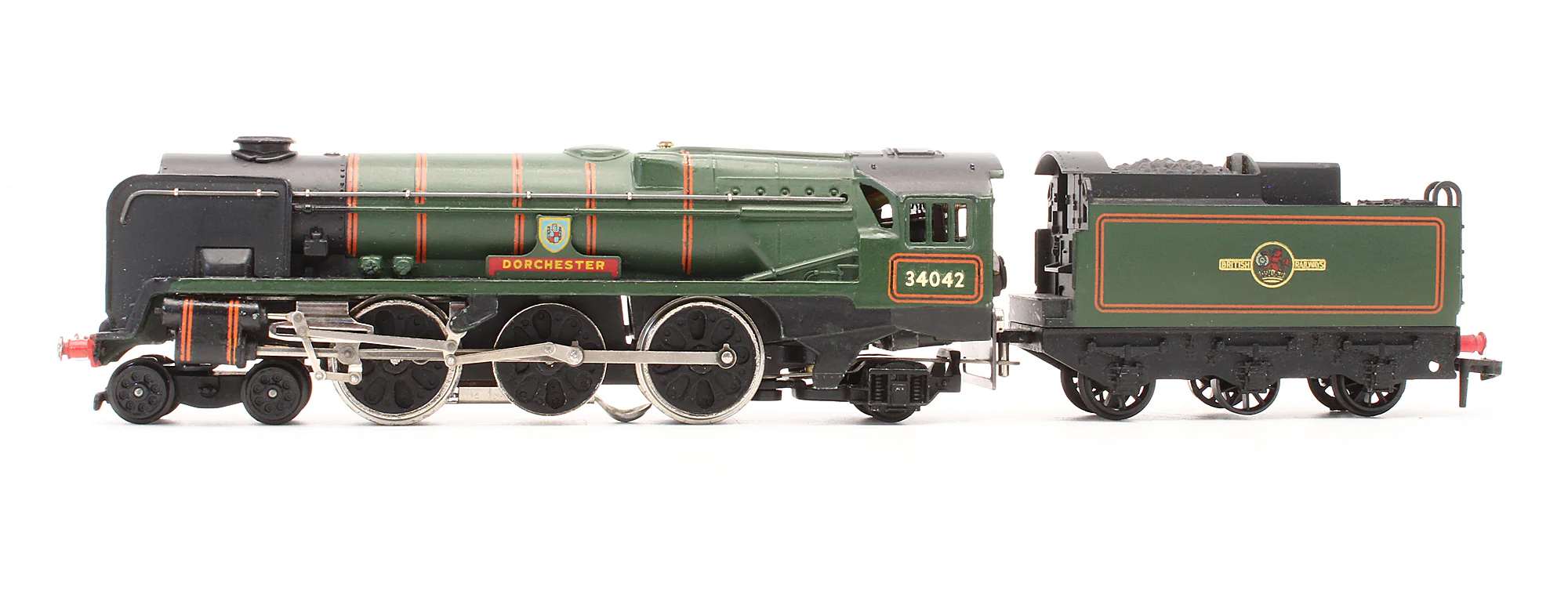 Pre-Owned 3235 BR Green West Country Class 'Dorchester' 34042 Steam Locomotive - 3 Rail - Image 5