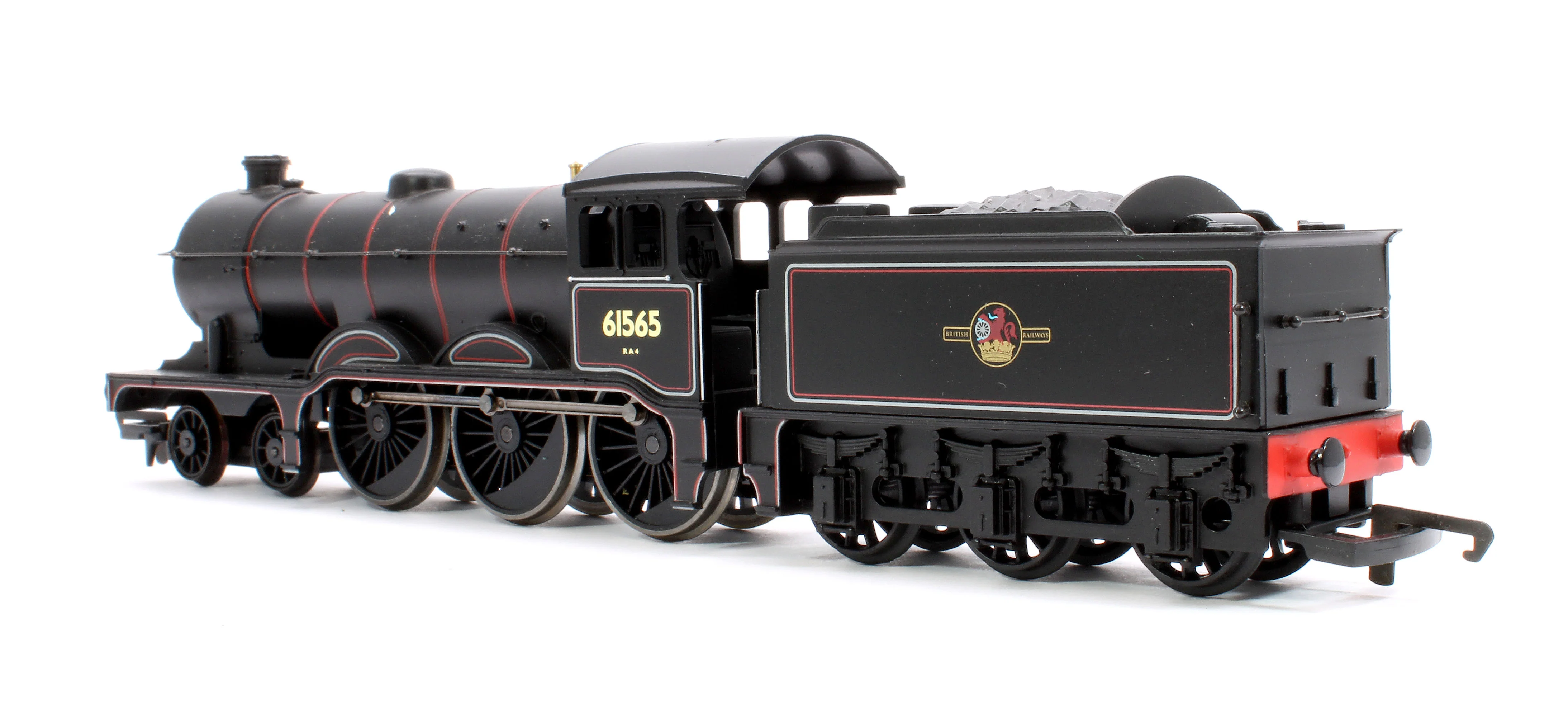 Pre-Owned R2134M Class B12/3 4-6-0 BR Black (Late Crest) No.61565 & 3 Maroon Coaches Train Pack - Image 3