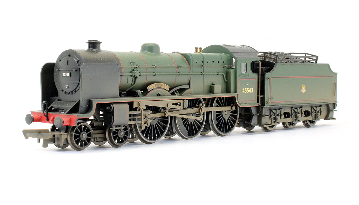 Pre-Owned R2456 BR 4-6-0 Patriot Class 5XP 'Home Guard' 45543 Steam Locomotive - Weathered Edition - DCC Fitted