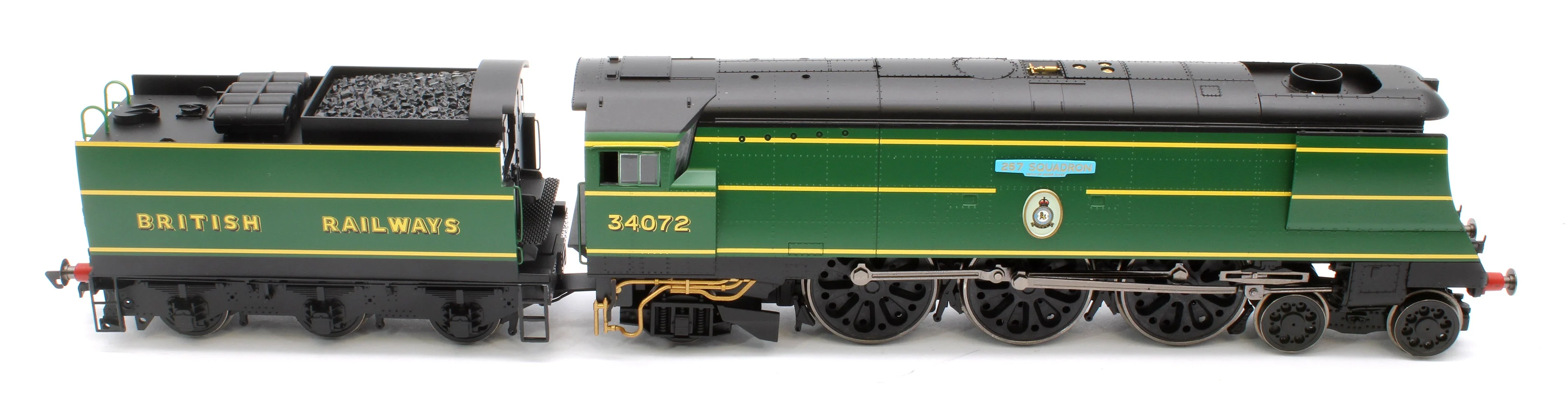 Pre-Owned R30129 Battle of Britain Class 4-6-2 34072 "257 Squadron" SR Malachite Green Steam Locomotive - DCC Fitted - Image 10