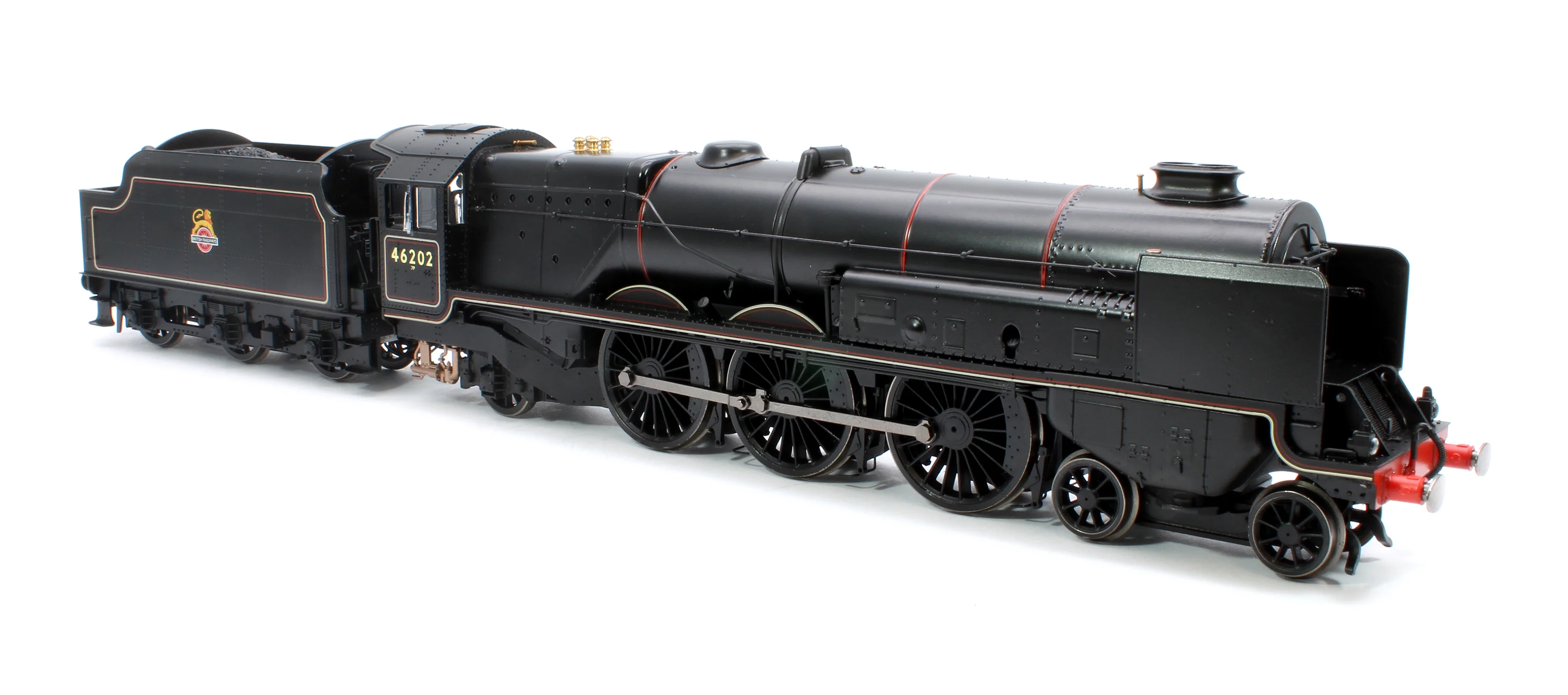 Princess Royal Class 'The Turbomotive' 4-6-2 BR Black Early Emblem 46202 Steam Locomotive - DCC Sound Fitted - Image 4