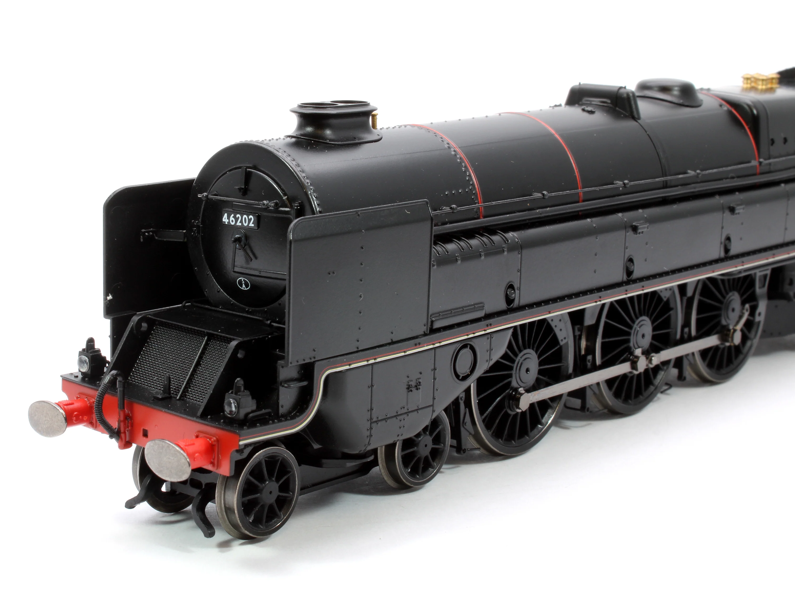 Princess Royal Class 'The Turbomotive' 4-6-2 BR Black Early Emblem 46202 Steam Locomotive - DCC Sound Fitted - Image 6
