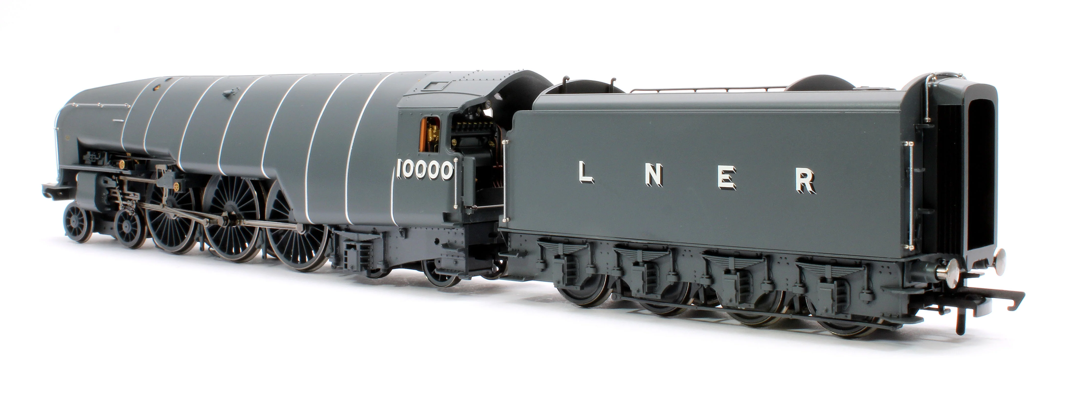 W1 Class 4-6-4 LNER 'Hush Hush' No.10000 (with Steam Generator) Steam Locomotive - DCC Sound & Smoke - Image 2