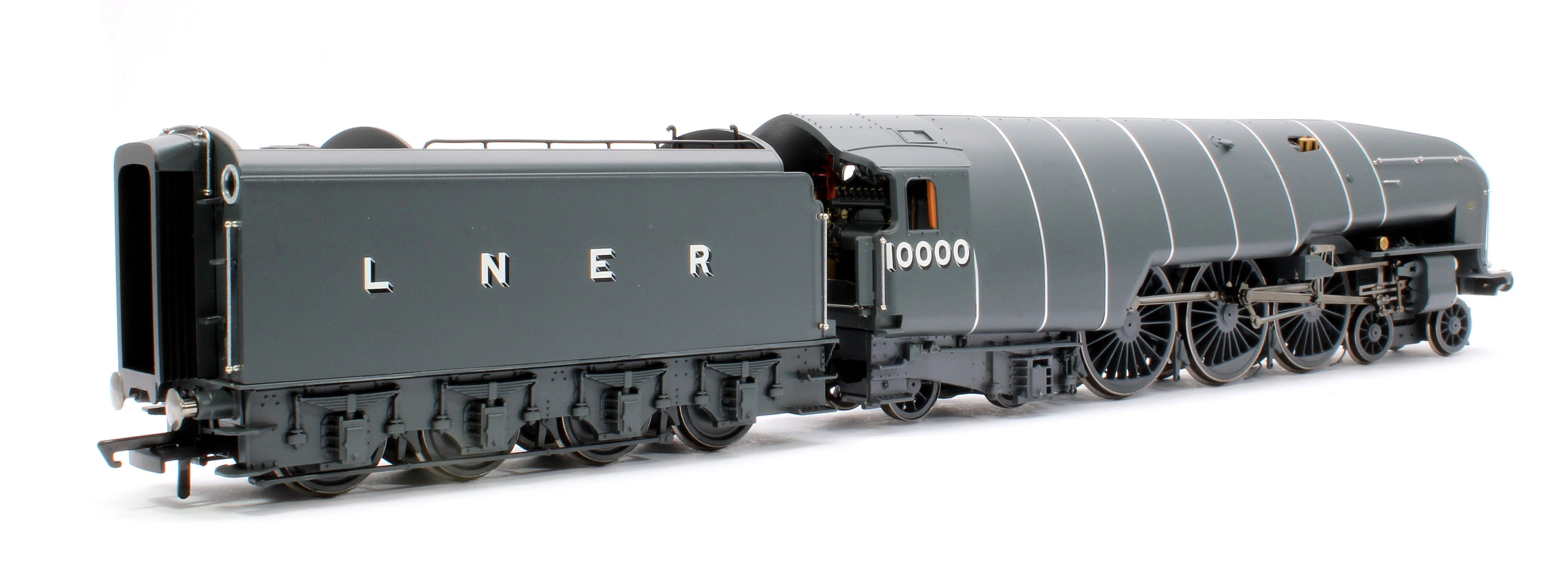 W1 Class 4-6-4 LNER 'Hush Hush' No.10000 (with Steam Generator) Steam Locomotive - DCC Sound & Smoke - Image 3