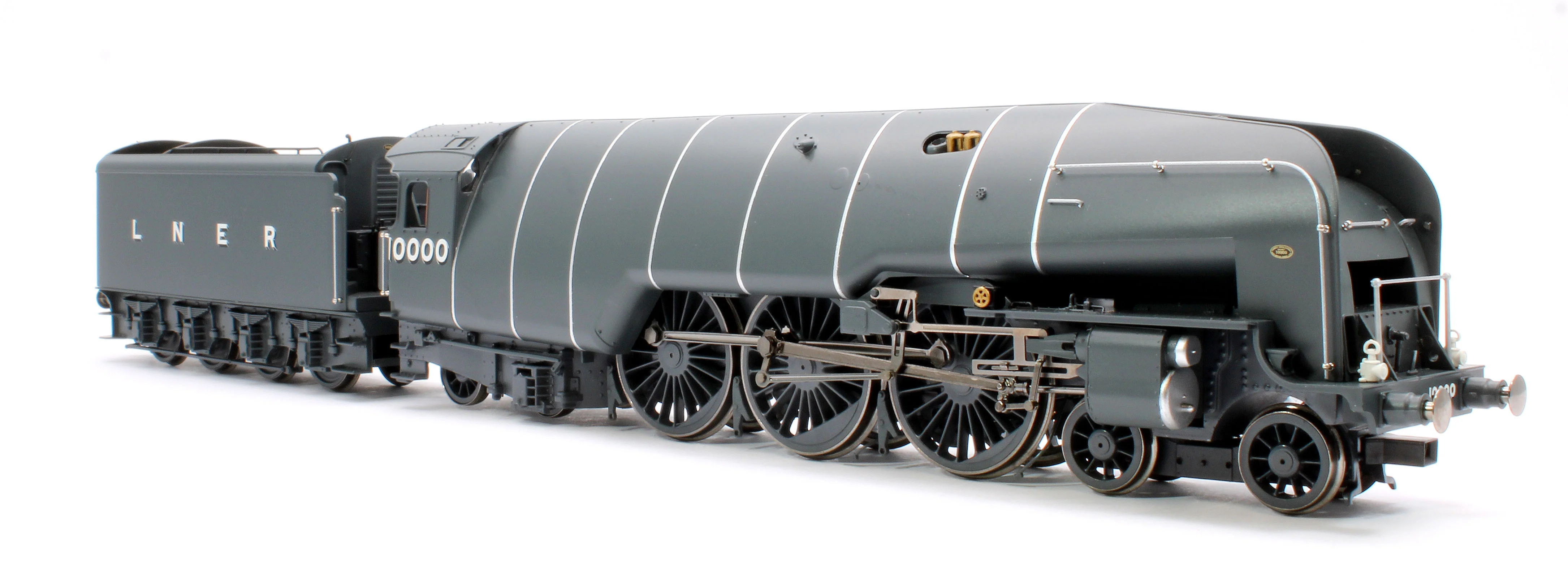 W1 Class 4-6-4 LNER 'Hush Hush' No.10000 (with Steam Generator) Steam Locomotive - DCC Sound & Smoke - Image 4