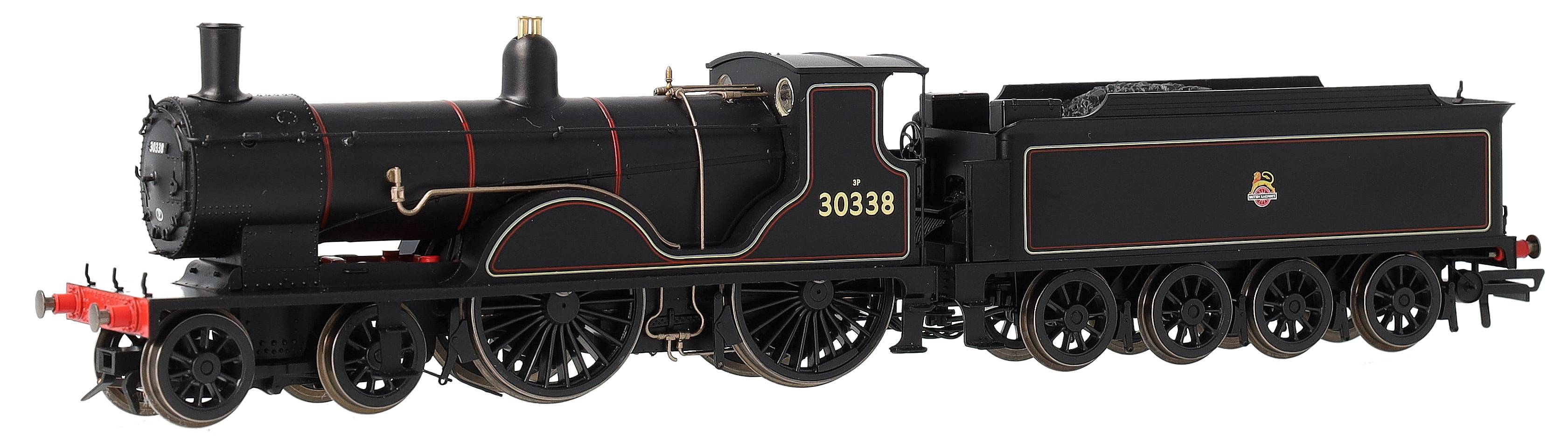 R30411 Class T9 BR Black 4-4-0 Steam Locomotive No.30338