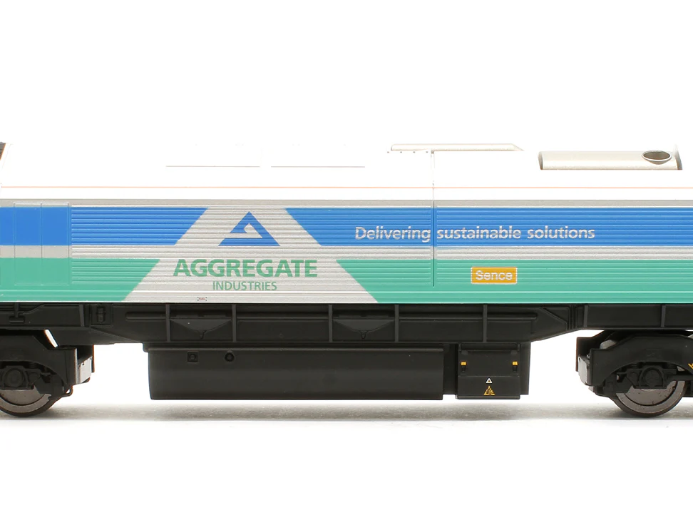 R30428 RailRoad Plus Aggregates Class 66 Sence No.66711 Diesel Locomotive - Image 7