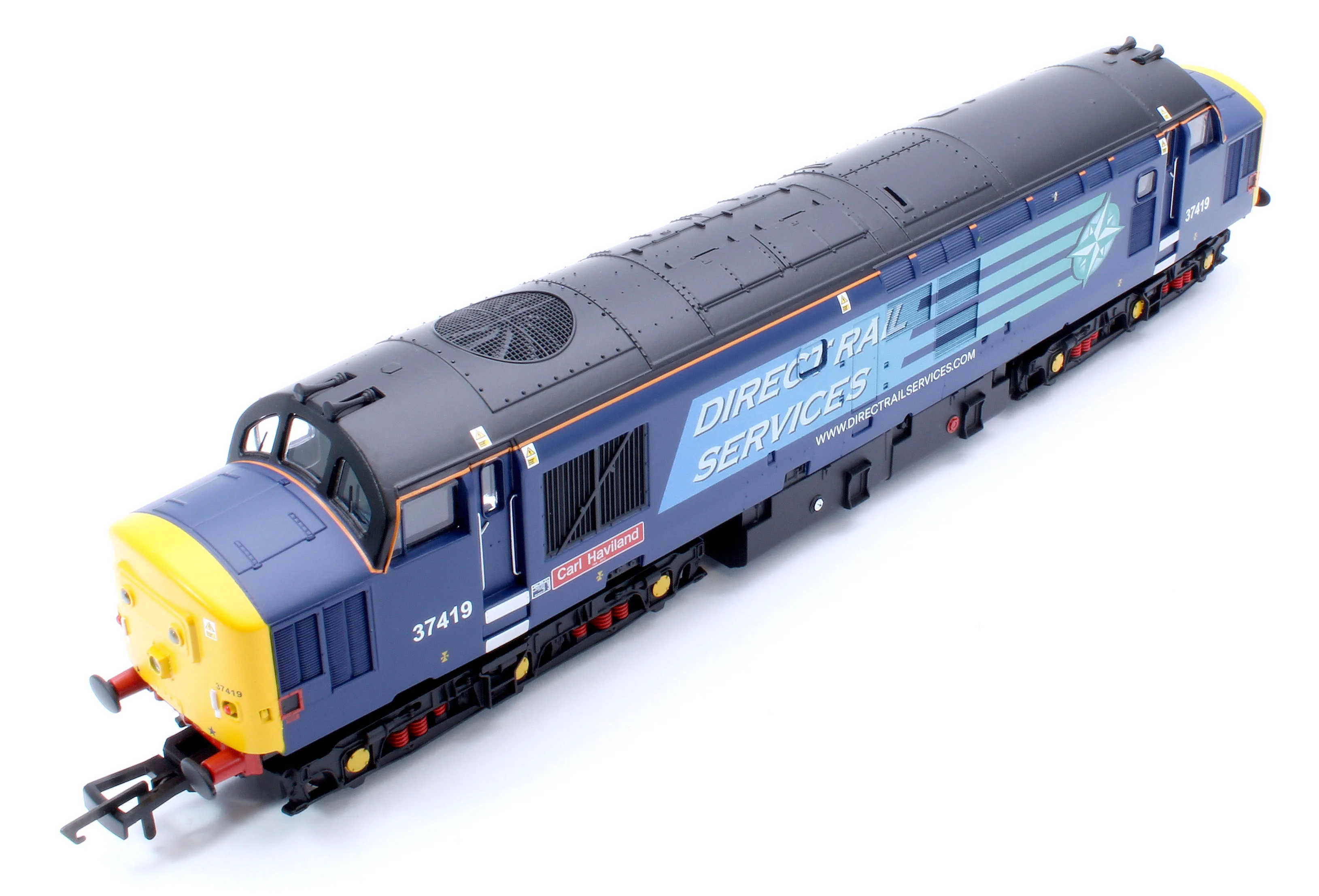 RailRoad Class 37 DRS 'Carl Haviland' 37419 Diesel Locomotive - Image 11