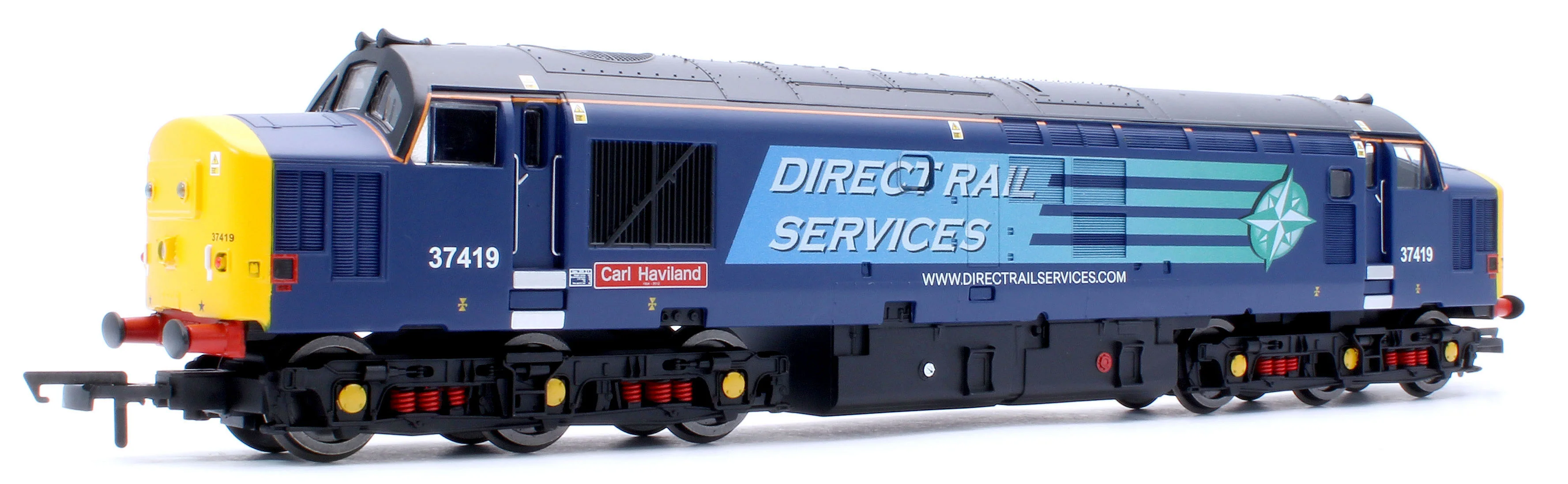RailRoad Class 37 DRS 'Carl Haviland' 37419 Diesel Locomotive - Image 4