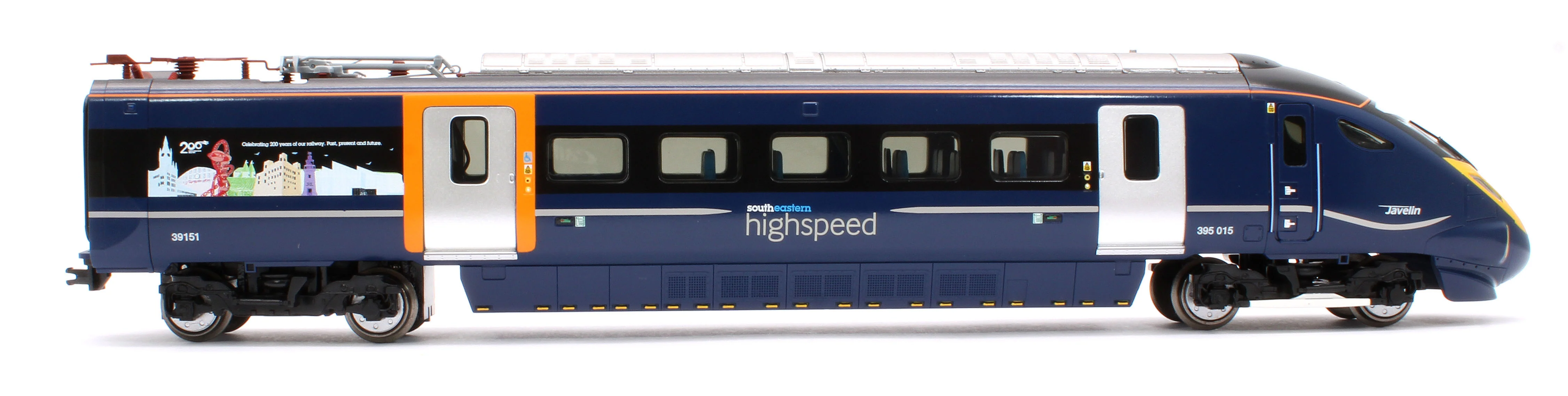 R30442 Rail 200 Southeastern Class 395 EMU - 4 Car Train Pack '395015' - Image 13