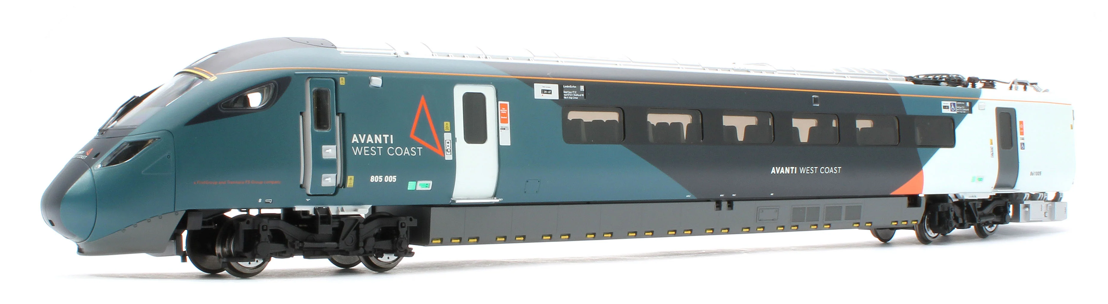 R30443 Avanti West Coast Class 805 'Evero' - 5 Car Train Pack 805005 - Image 14