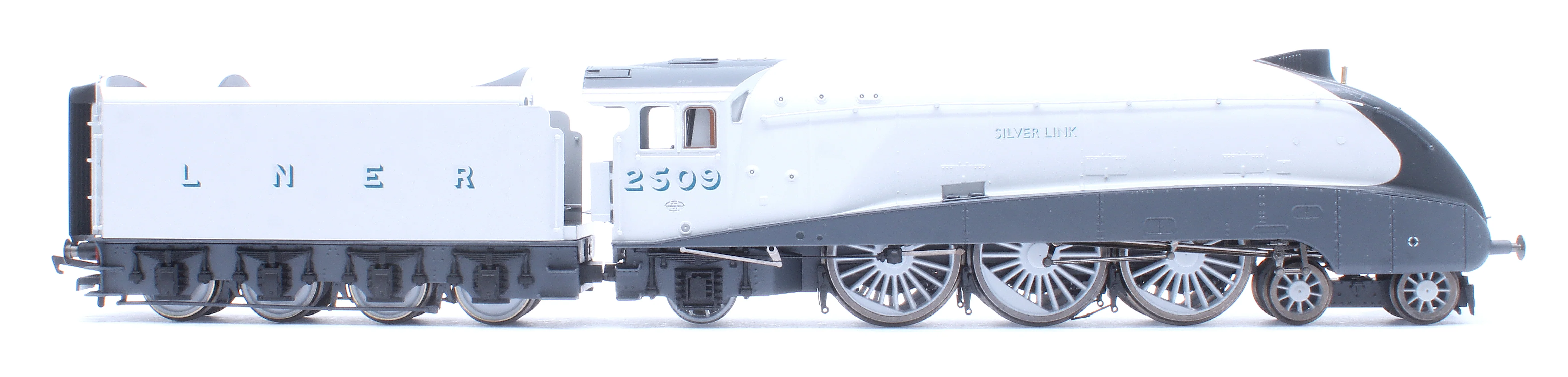 Hornby Dublo Class A4 4-6-2 LNER No.2509 'Silver Link' (90th Anniversary Collection) Steam Locomotive - Image 5