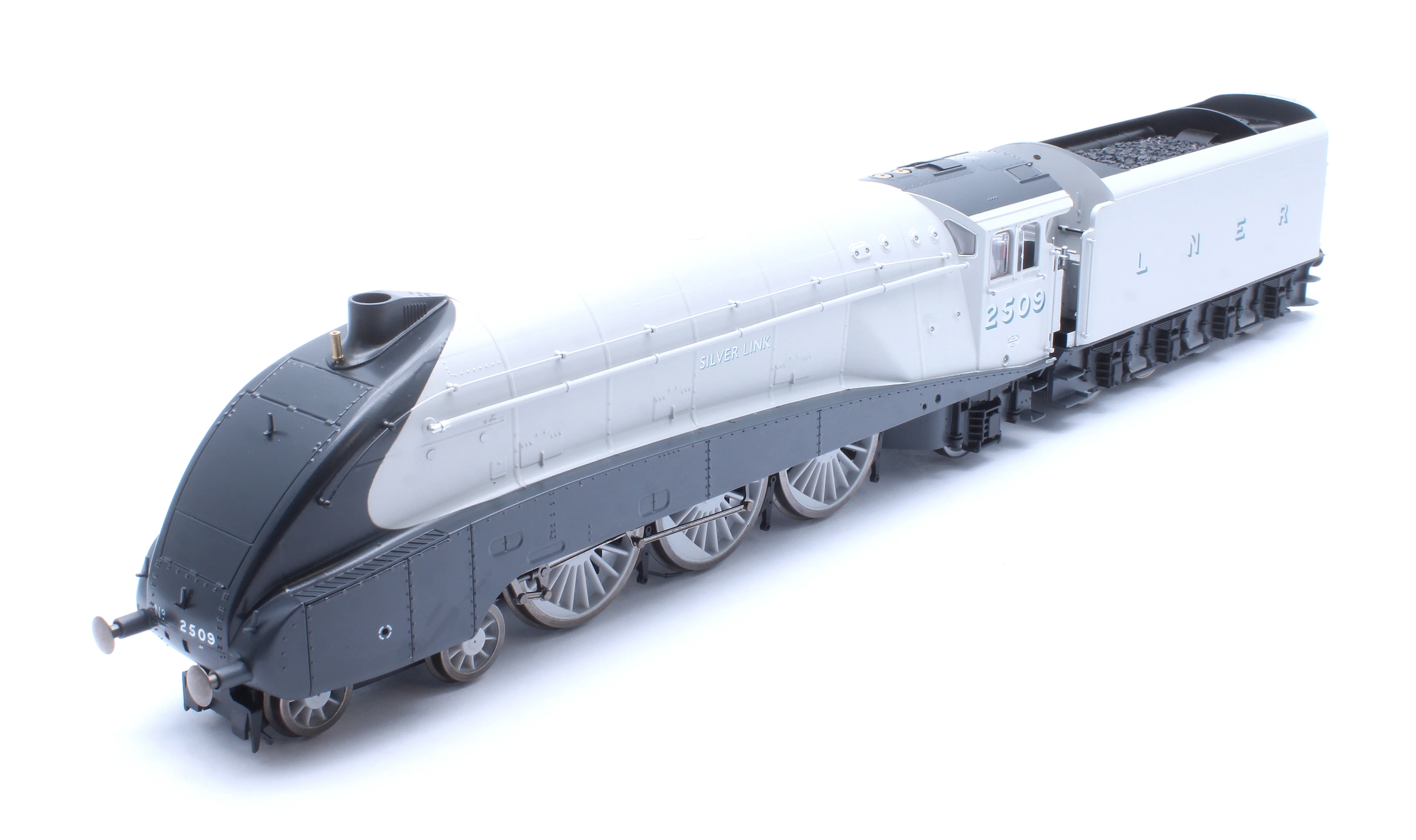 Hornby Dublo Class A4 4-6-2 LNER No.2509 'Silver Link' (90th Anniversary Collection) Steam Locomotive - Image 8