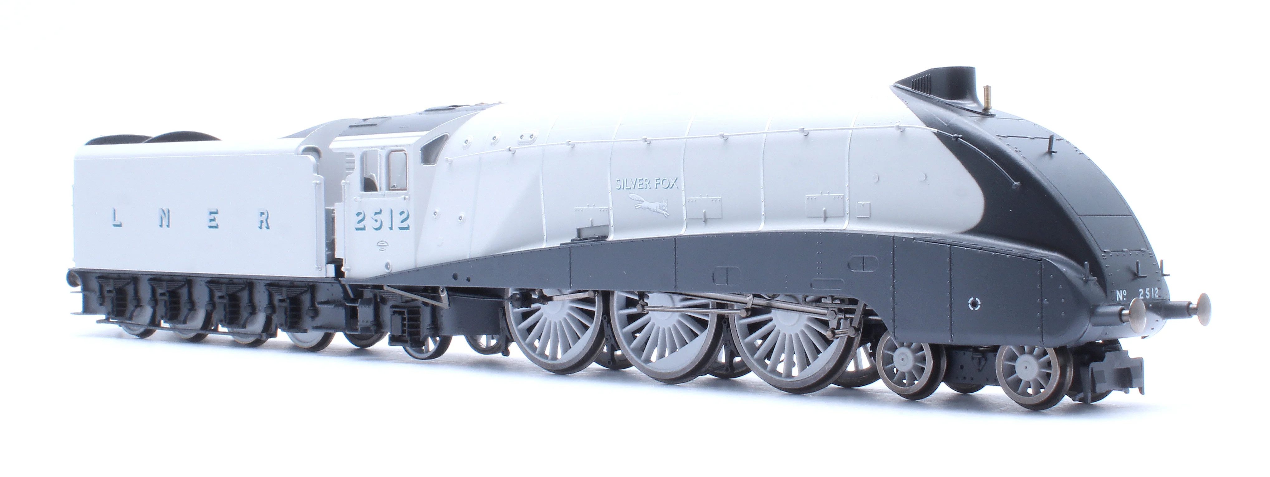 R30459 Hornby Dublo Class A4 4-6-2 LNER No.2512 'Silver Fox' (90th Anniversary Collection) Steam Locomotive - Image 4