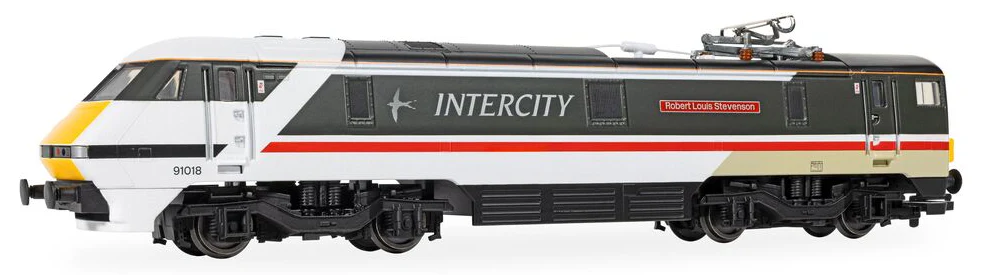 RailRoad Class 91 Intercity 91018 'Robert Louis Stevenson' Electric Locomotive - DCC Sound