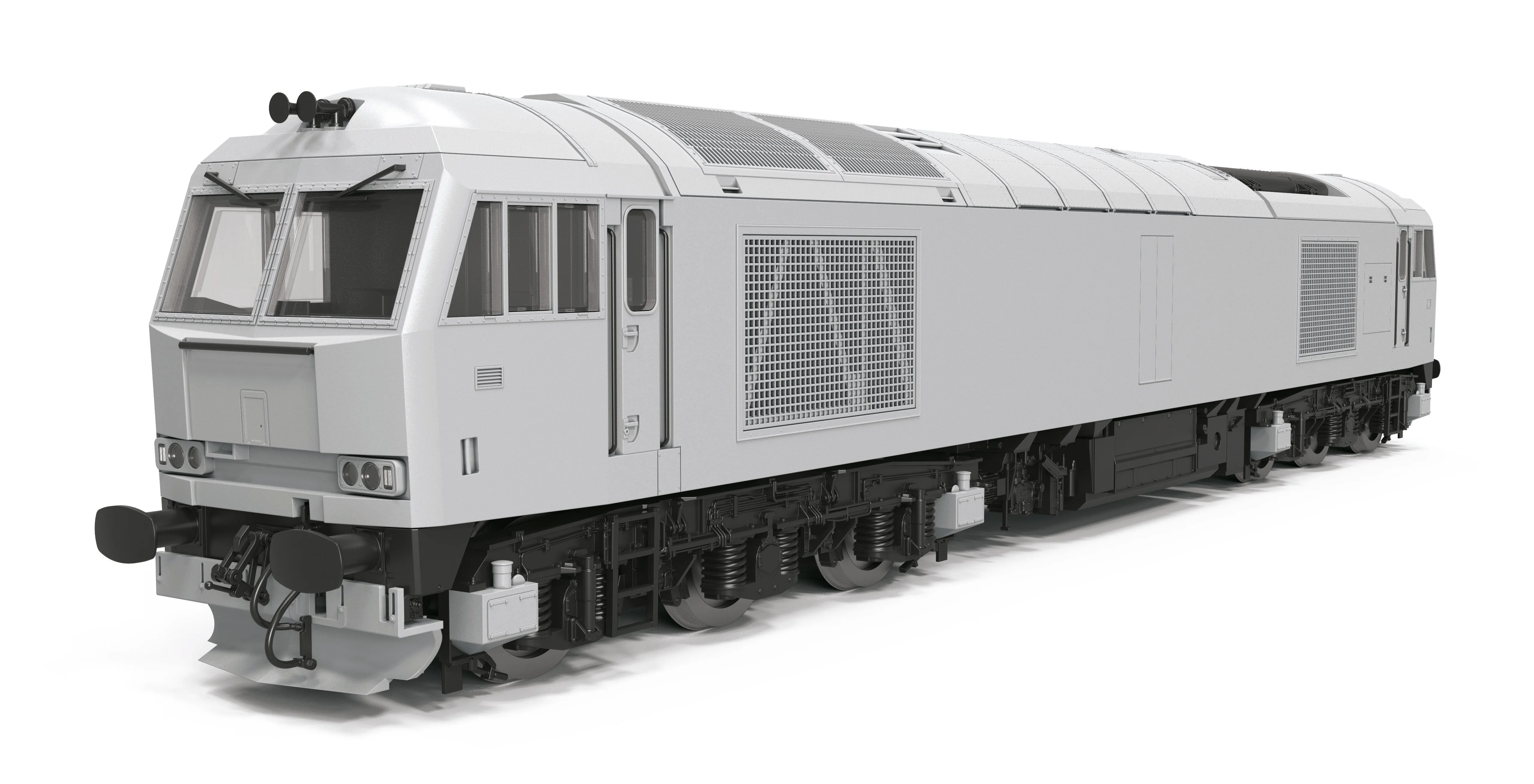 RailRoad Class 60 Railfreight Coal Sector Triple Grey 60069 'Humphrey Davy' Diesel Locomotive
